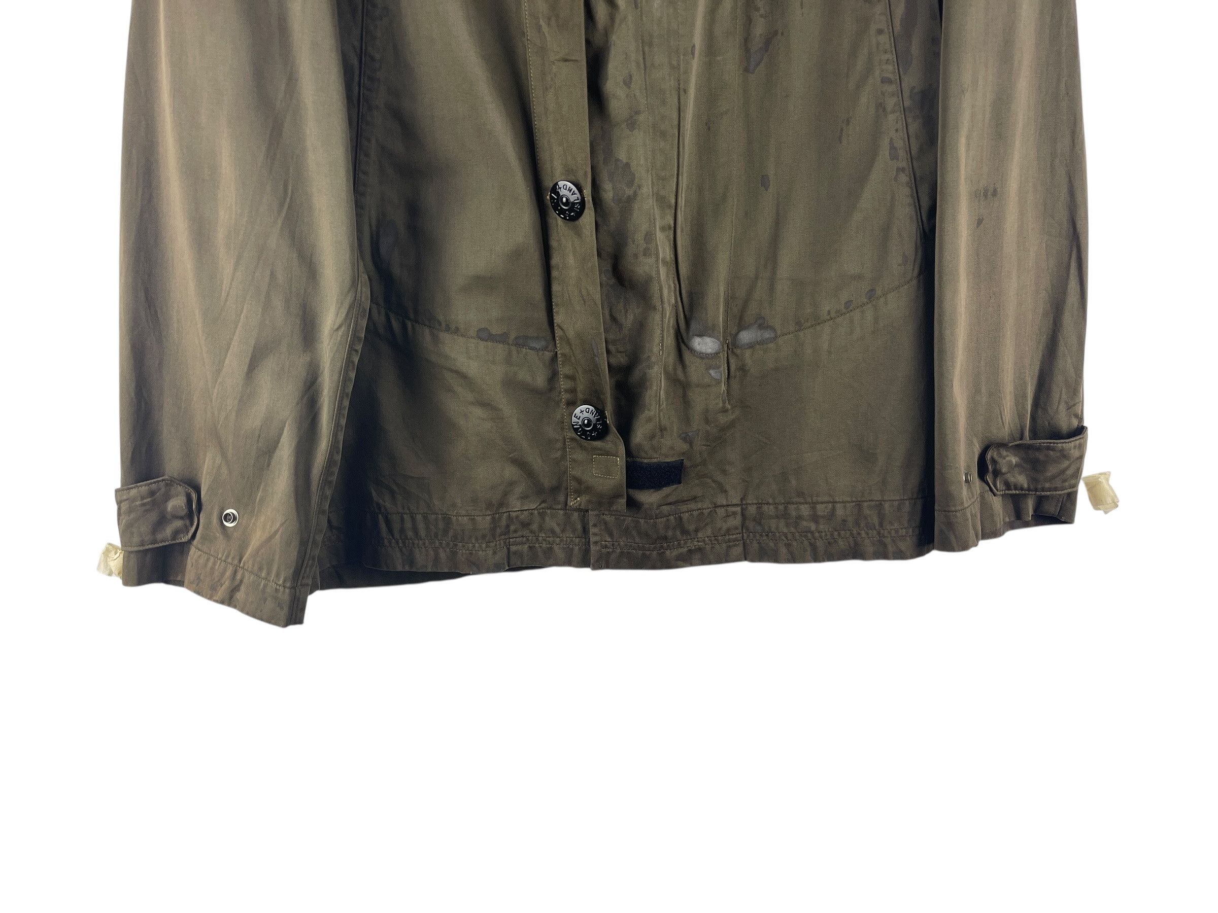 Stone Island Vintage Stone Island Raso Gommato Jacket – Made in Italy Size L / US 10 / IT 46 - 10 Thumbnail