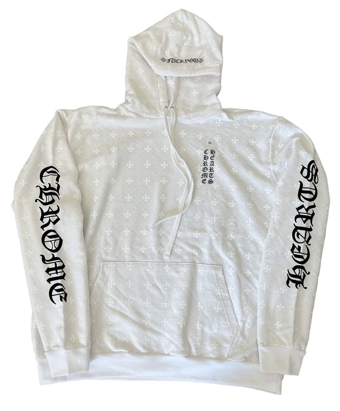 Chrome Hearts Chrome Hearts Plus Cross Horseshoe Hoodie Size US L / EU 52-54 / 3 - 1 Thumbnail