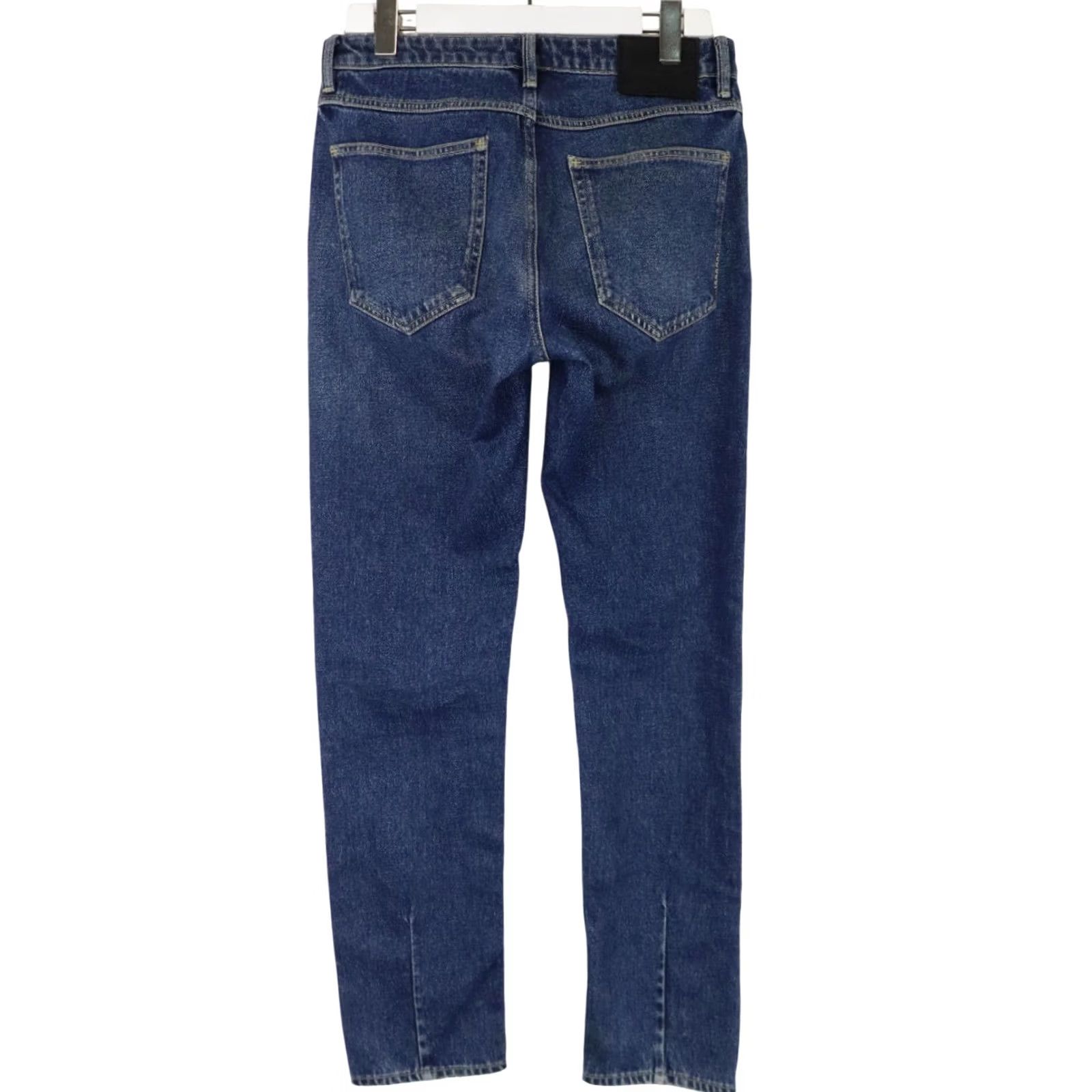 Vintage Neuw Ray Straight Fit Jeans Men's W31/L32 Blue Denim Faded Whiskers Button Fly Size US 31 - 2 Thumbnail