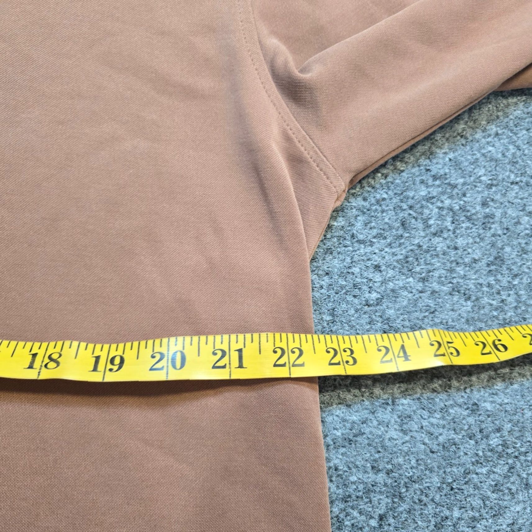 BUGATCHI Bugatchi Uomo Shirt Men XL Brown Tan Polo Long Sleeve Career Casual Capsule Size US XL / EU 56 / 4 - 6 Thumbnail