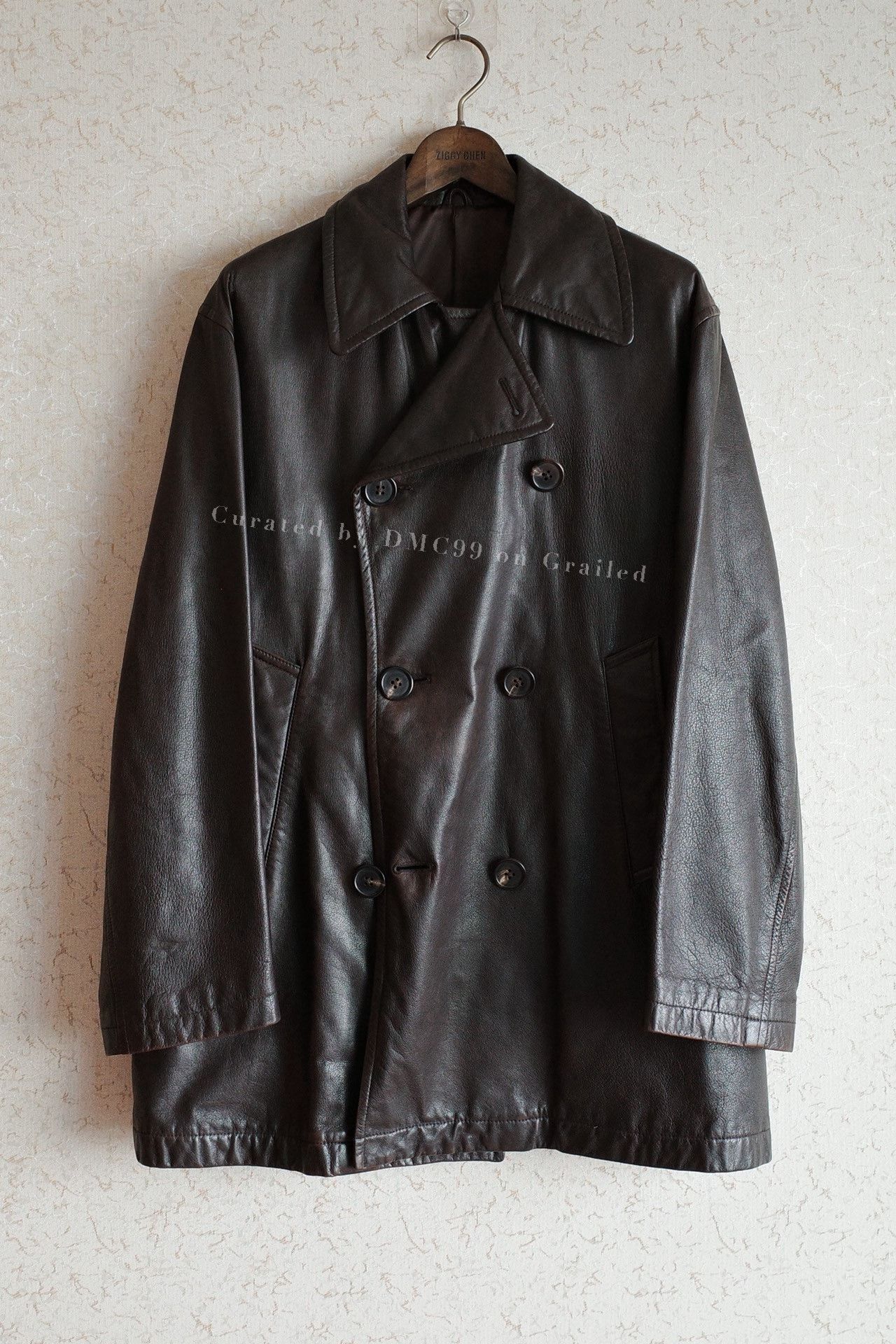 ジャケット・アウター Y's for men RED LABEL Leather Blazer Yohji Yamamoto Y's For Men Red Label Leather Jacket | Grailed