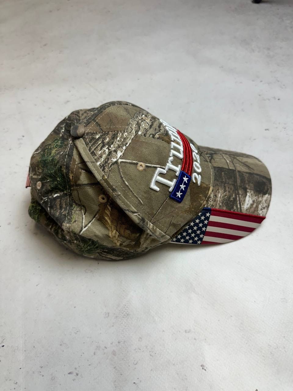 Donald Trump Rare Realtree 2020 Donald Trump 3D Camo Promo Cap Size ONE SIZE - 3 Thumbnail