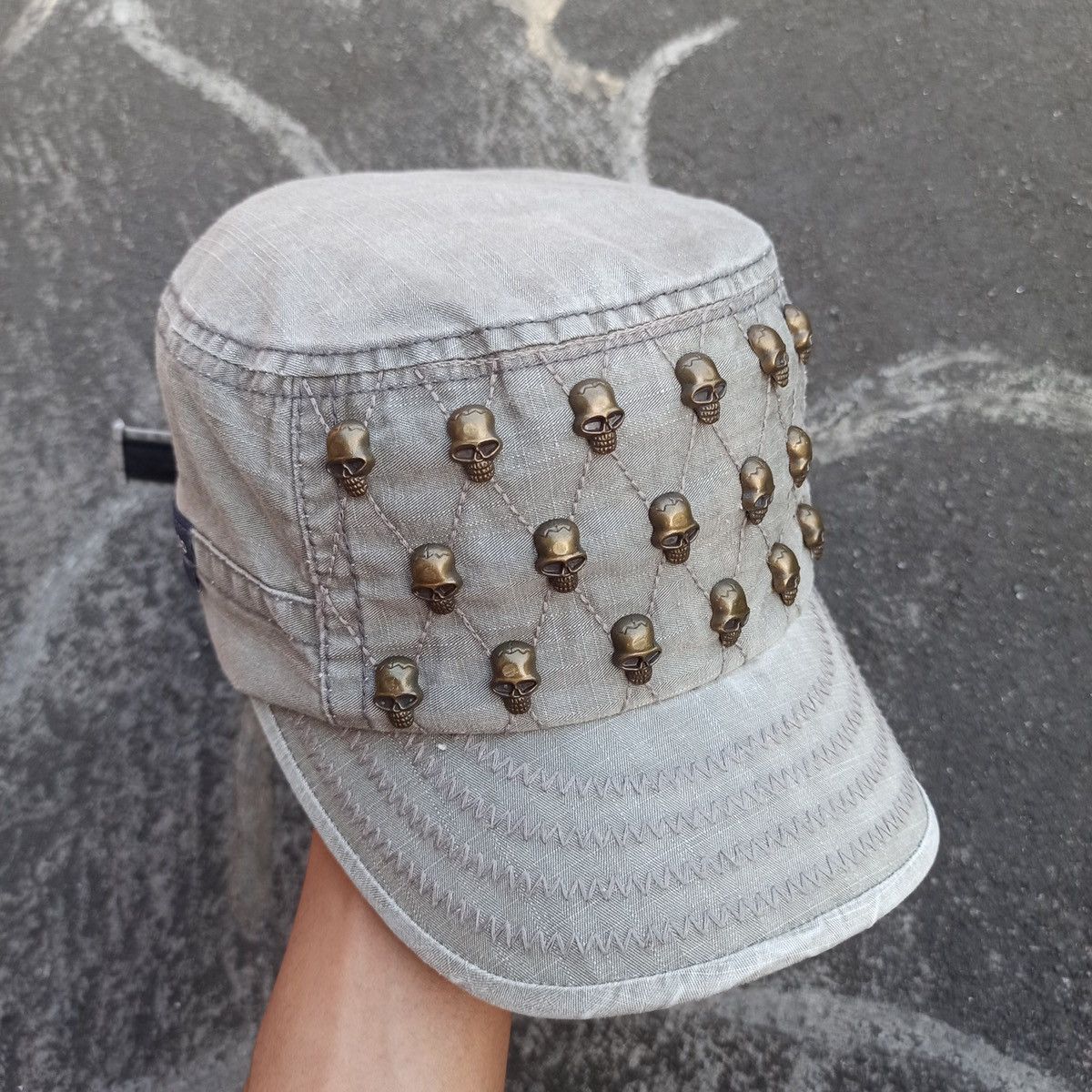 Unsound Rags SICK.. skull iron cadet hat Size ONE SIZE - 11 Thumbnail