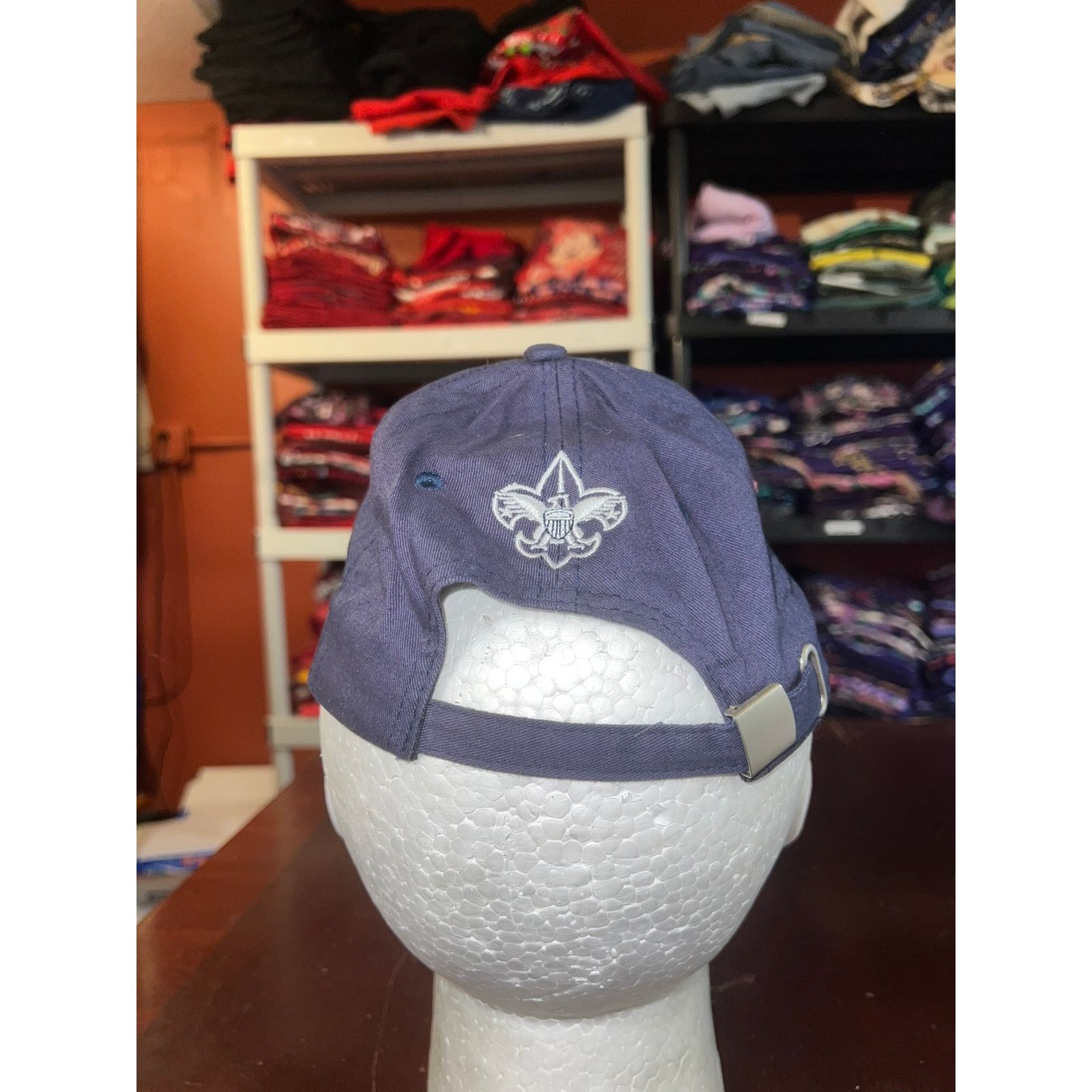 Vintage Trails End Hat Blue Logo Cap Headwear Vintage OS Size ONE SIZE - 4 Thumbnail