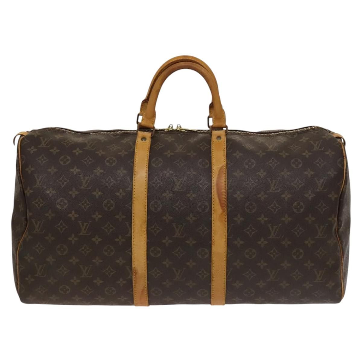 Louis Vuitton LOUIS VUITTON Monogram Keepall 55 Boston Bag M41424 Size ONE SIZE - 13 Thumbnail