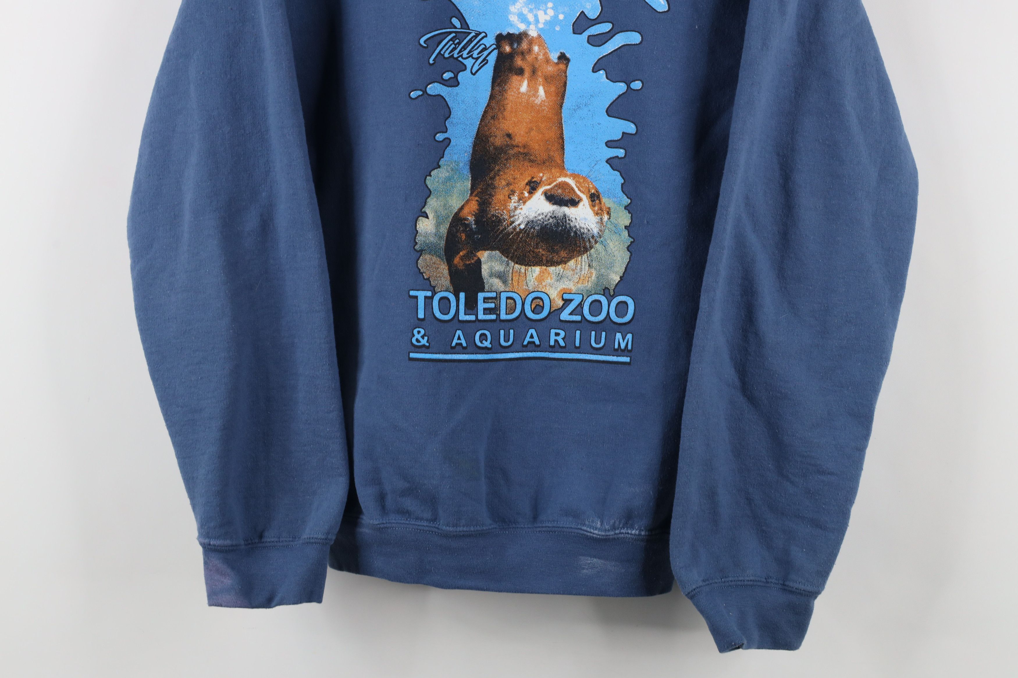 Vintage Vintage Spell Toledo Zoo and Aquarium Sea Otter Sweatshirt Size US S / EU 44-46 / 1 - 3 Thumbnail