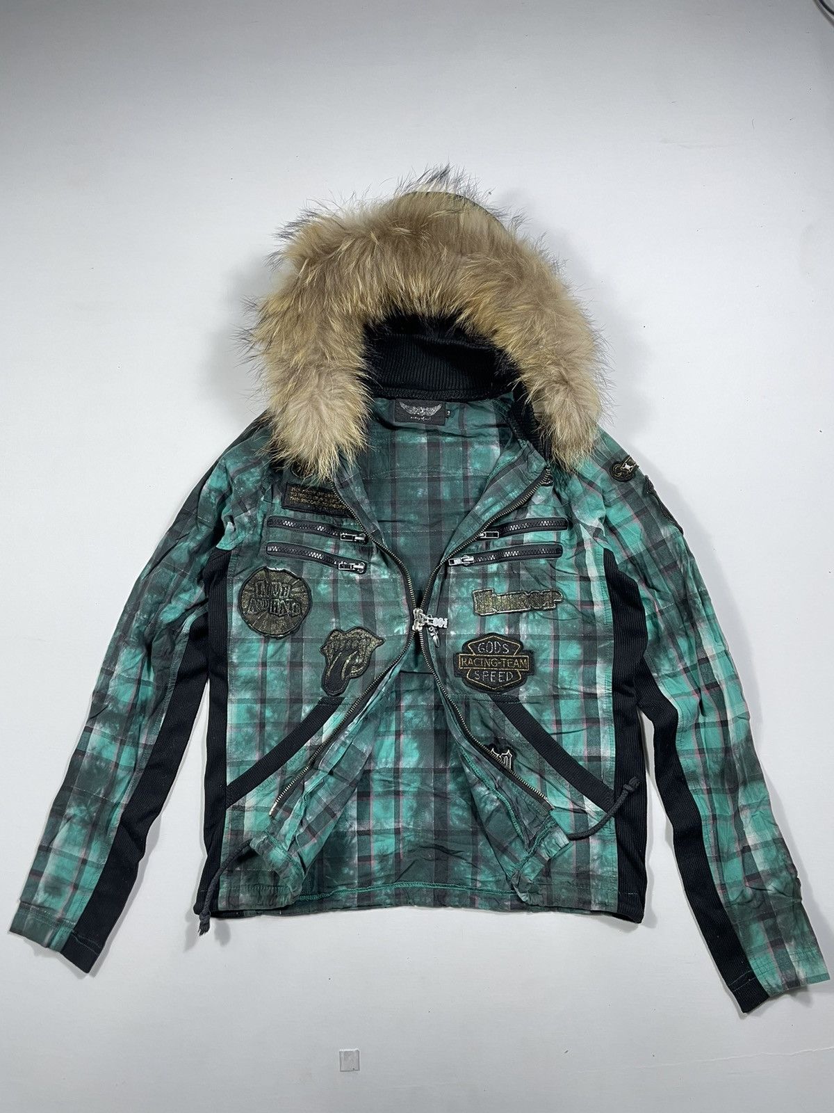 Japanese Brand Japanese Punk fur ziphoodie pats Punk Gothic style Size US M / EU 48-50 / 2 - 4 Thumbnail