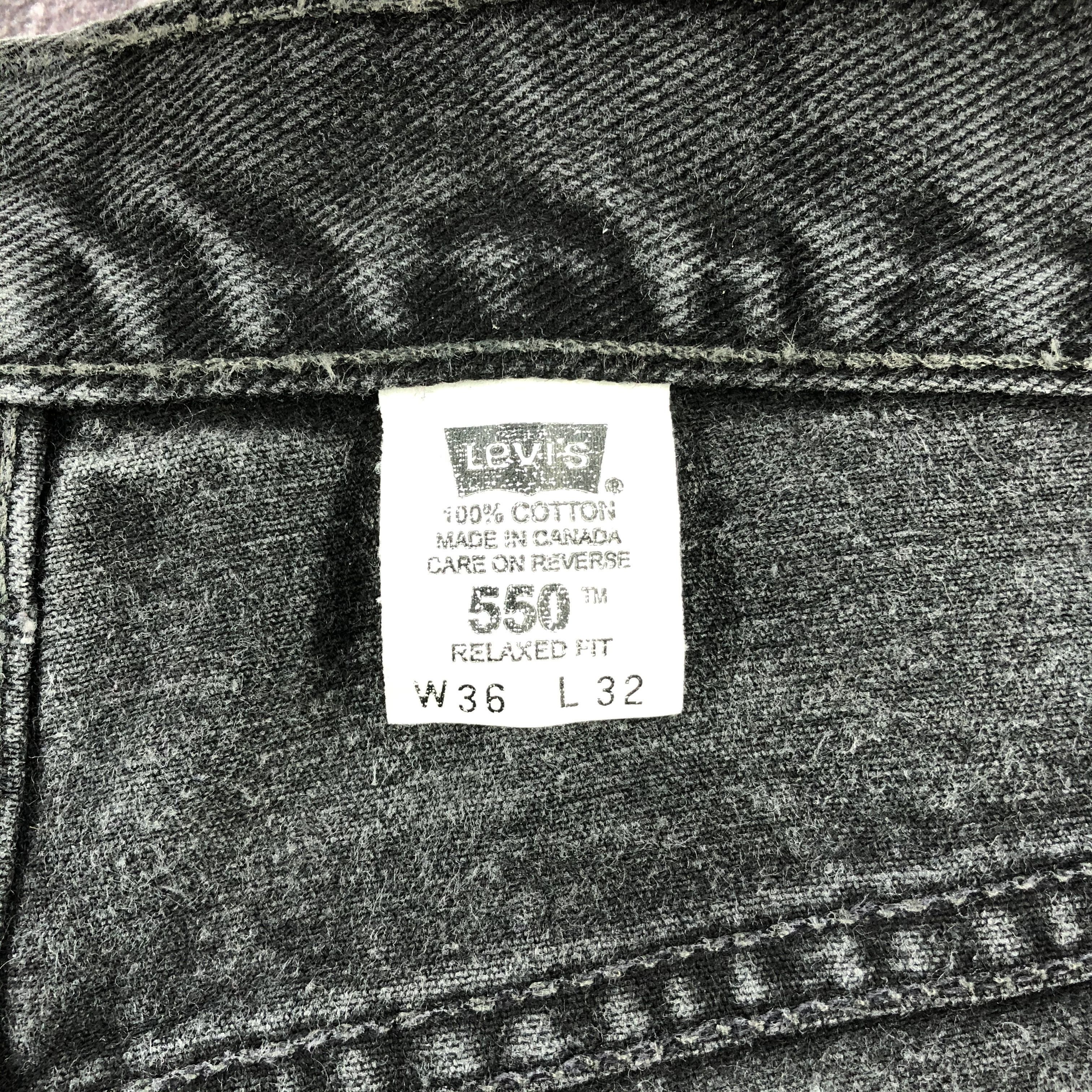 Levi's × Vintage Vintage 90s Levis 550 Baggy Jeans-JM2460 Size US 36 / EU 52 - 14 Thumbnail