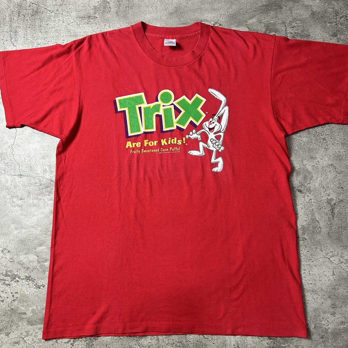 Vintage Trix Are For Kids 90s Cereal Promo Silly Rabbit Size US XL / EU 56 / 4 - 2 Thumbnail