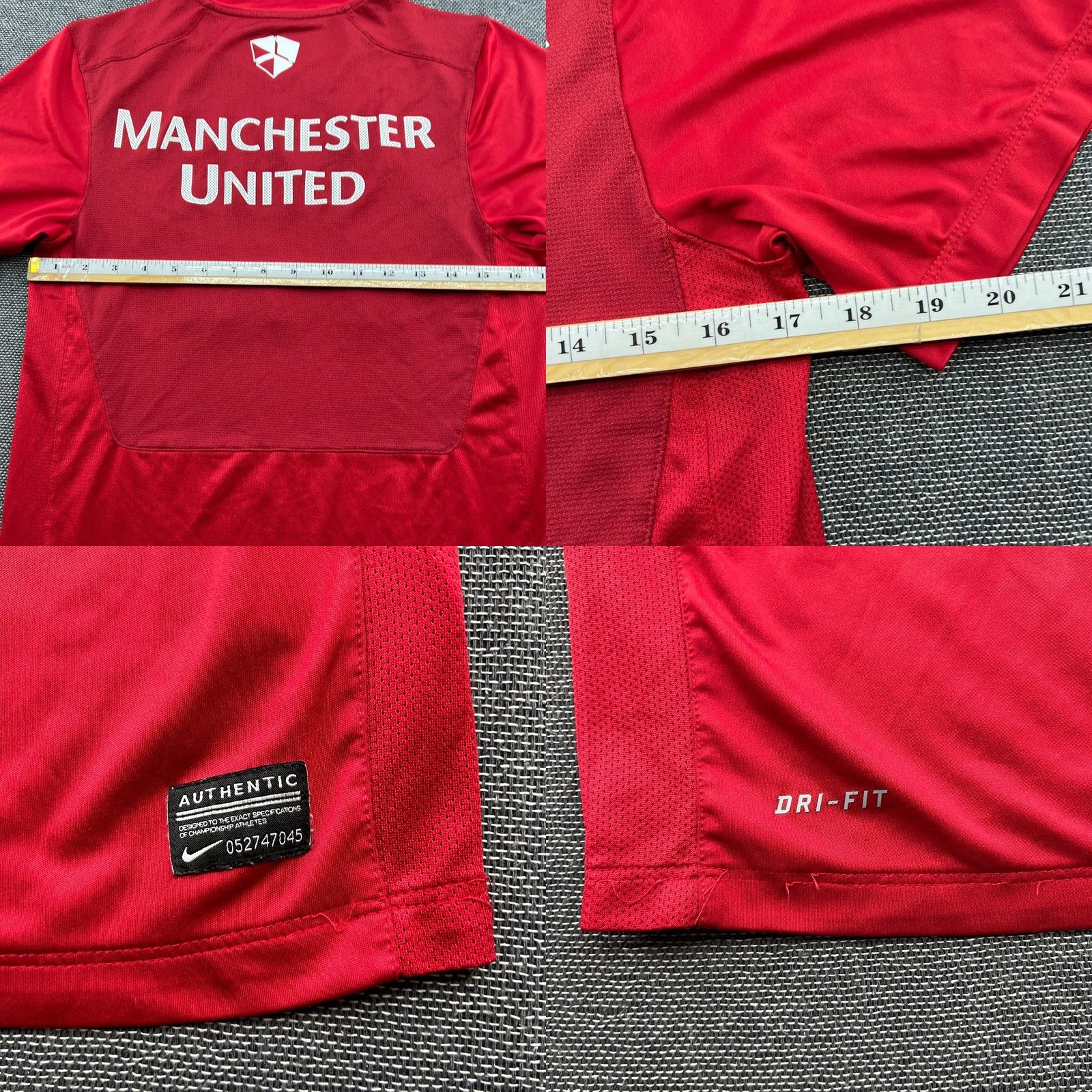 Nike Nike Manchester United 2012 2013 Training Mens Football Jersey Sz S Red Shirt Casual Athletic Mens Nike Size US S / EU 44-46 / 1 - 9 Thumbnail