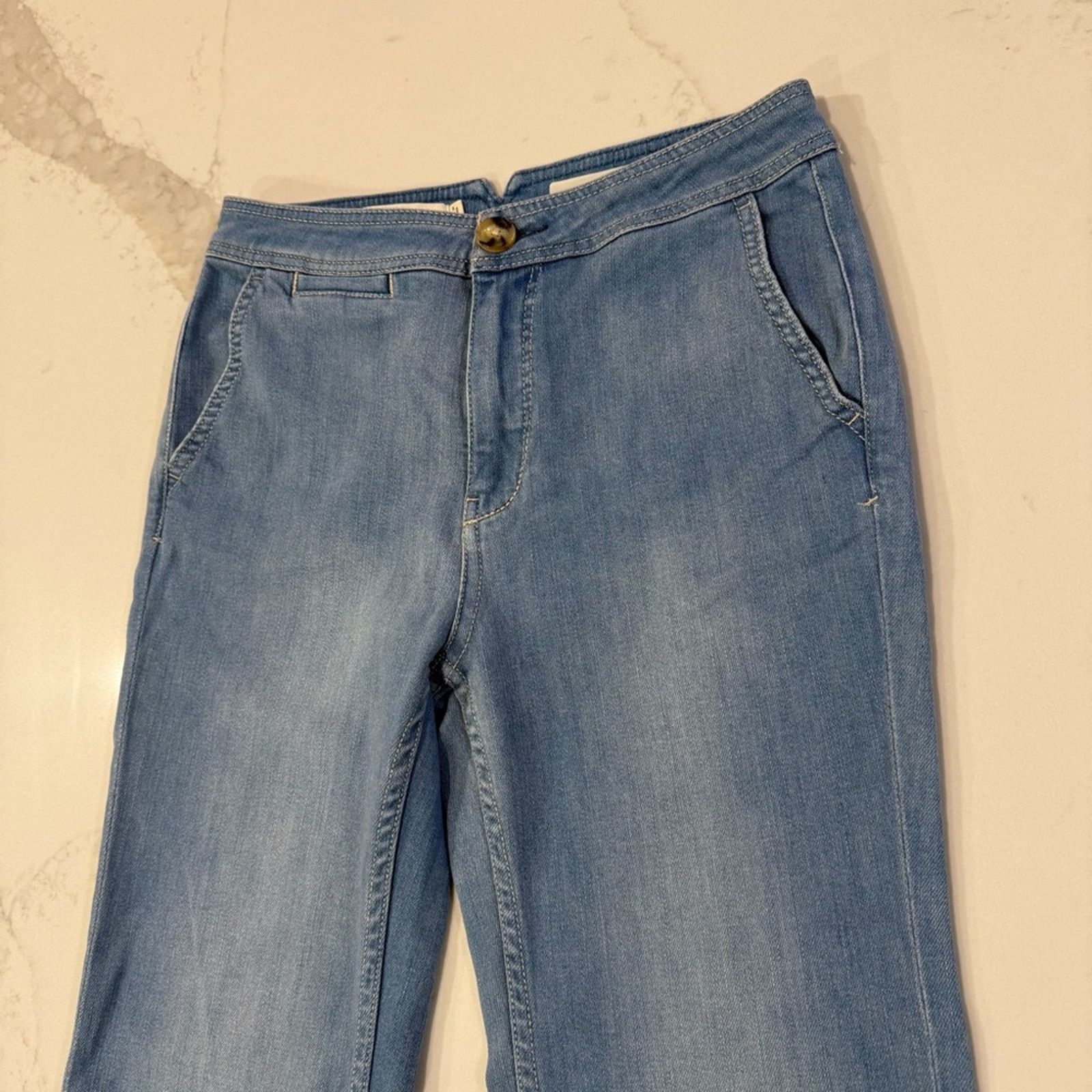 Anthropologie Anthropologie Pilcro High Rise Bootcut Denim Jeans Womens 26 Size 26" / US 2 / IT 38 - 7 Thumbnail