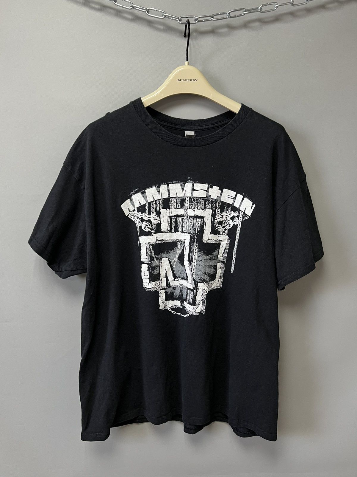 Band Tees × Vintage Vintage Rammstein T Shirt black tee men’s Size US XL / EU 56 / 4 - 1 Thumbnail