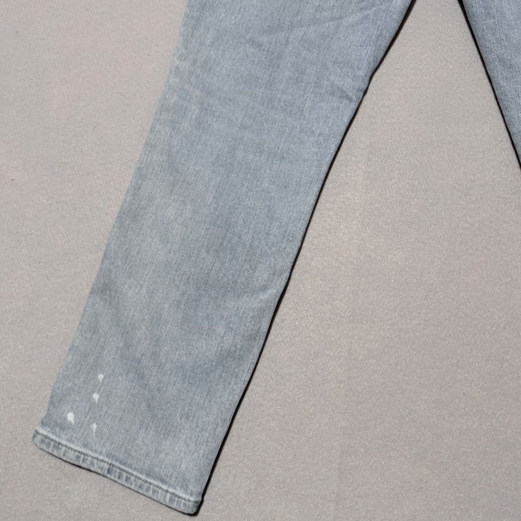 J.Crew J.Crew Jeans Women's Blue Paint Splatter Straight-Leg - 29 Size 29" - 7 Thumbnail