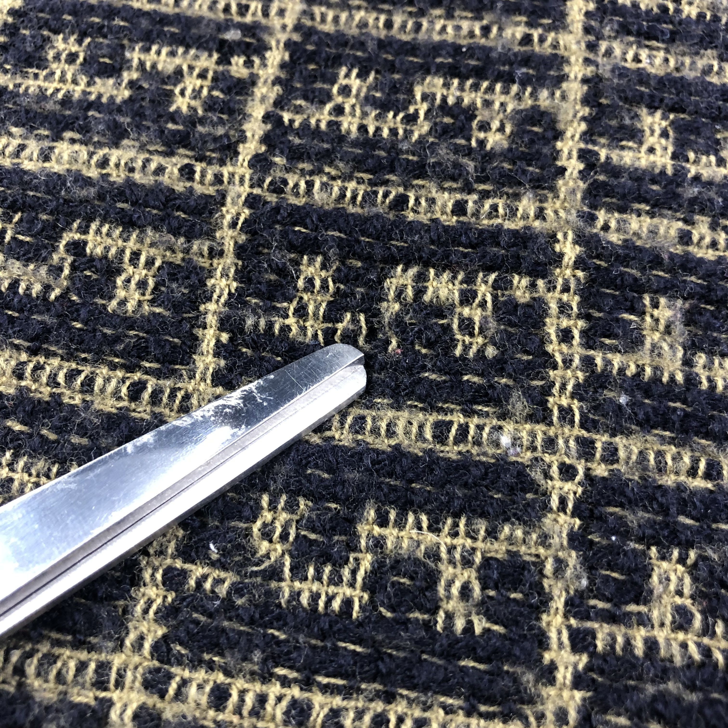 Fendi Fendi FF Monogram Full Print Wool Scarf Muffler V1145 Size ONE SIZE - 8 Thumbnail