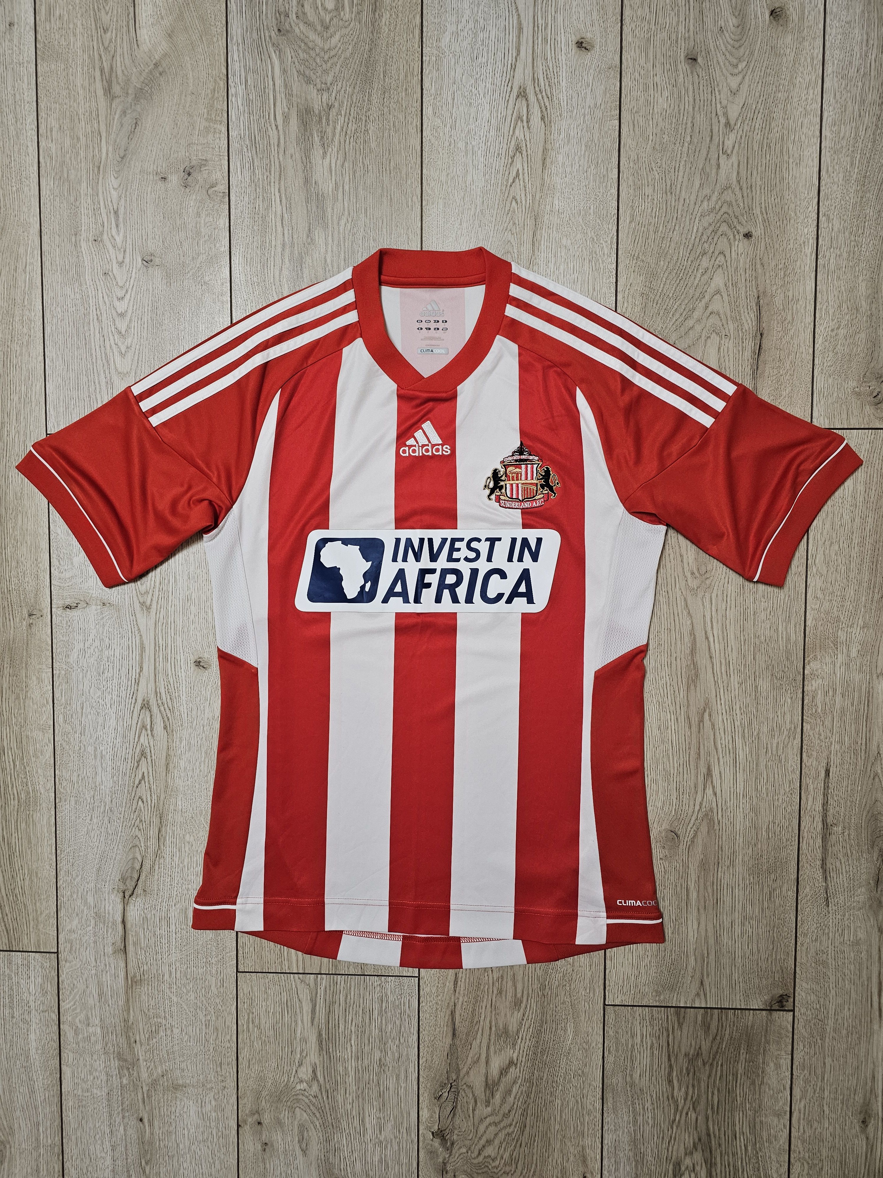 Adidas SUNDERLAND 2012 2013 HOME FOOTBALL SHIRT SOCCER JERSEY Size US S / EU 44-46 / 1 - 1 Thumbnail