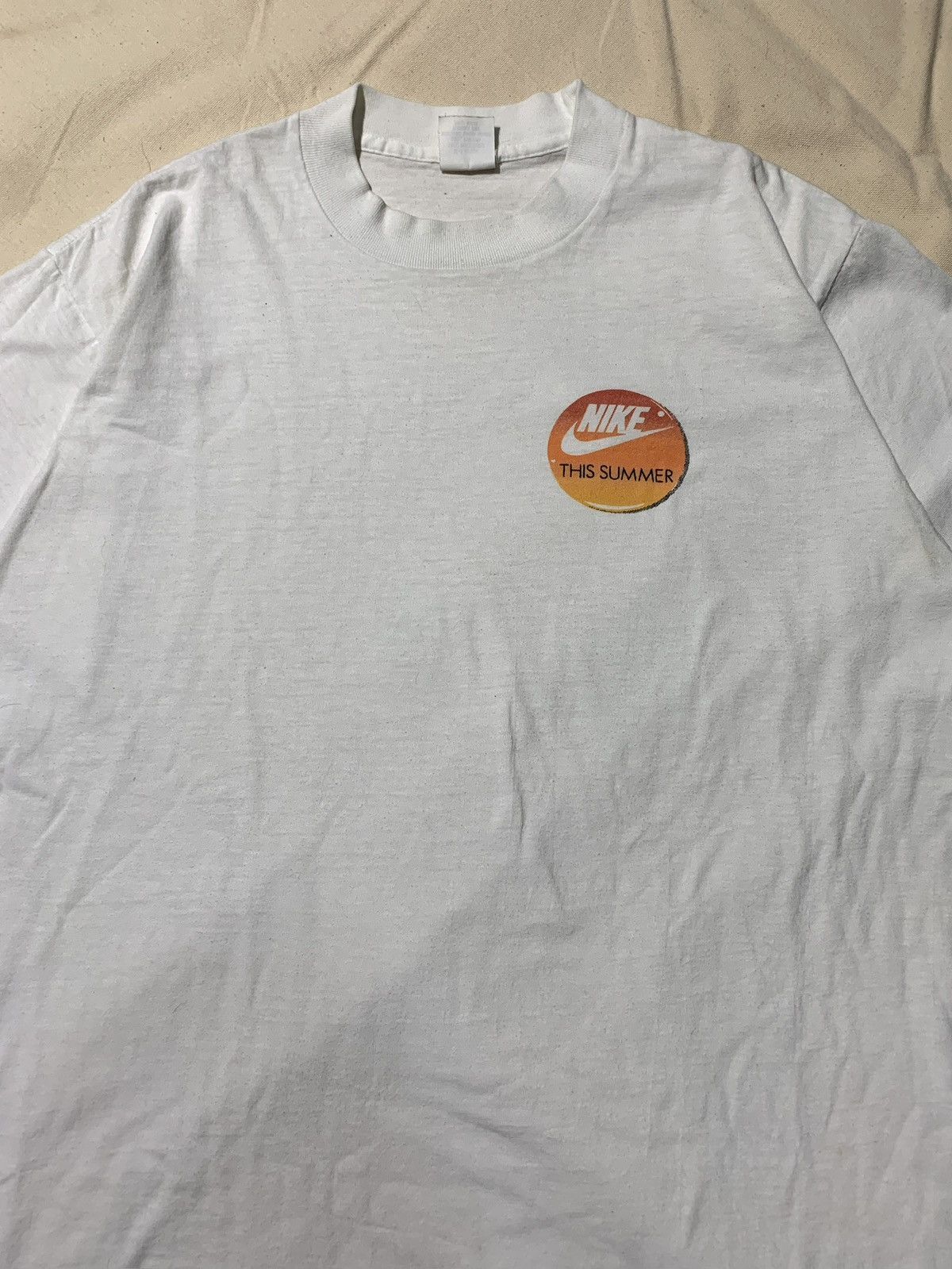 Nike Vintage 1990’s Nike “This Summer” Sporting Event T-Shirt Size US M / EU 48-50 / 2 - 3 Thumbnail