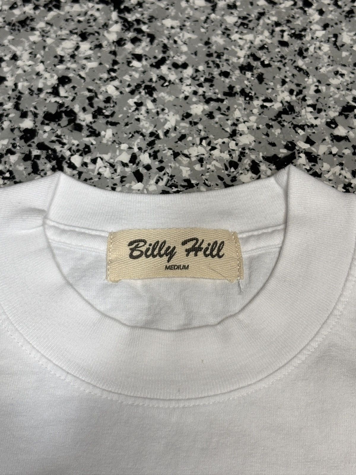 Billy Hill 2022 Billy Hill White/Gold “Auto Asylum” T-Shirt Size M Size US M / EU 48-50 / 2 - 3 Thumbnail