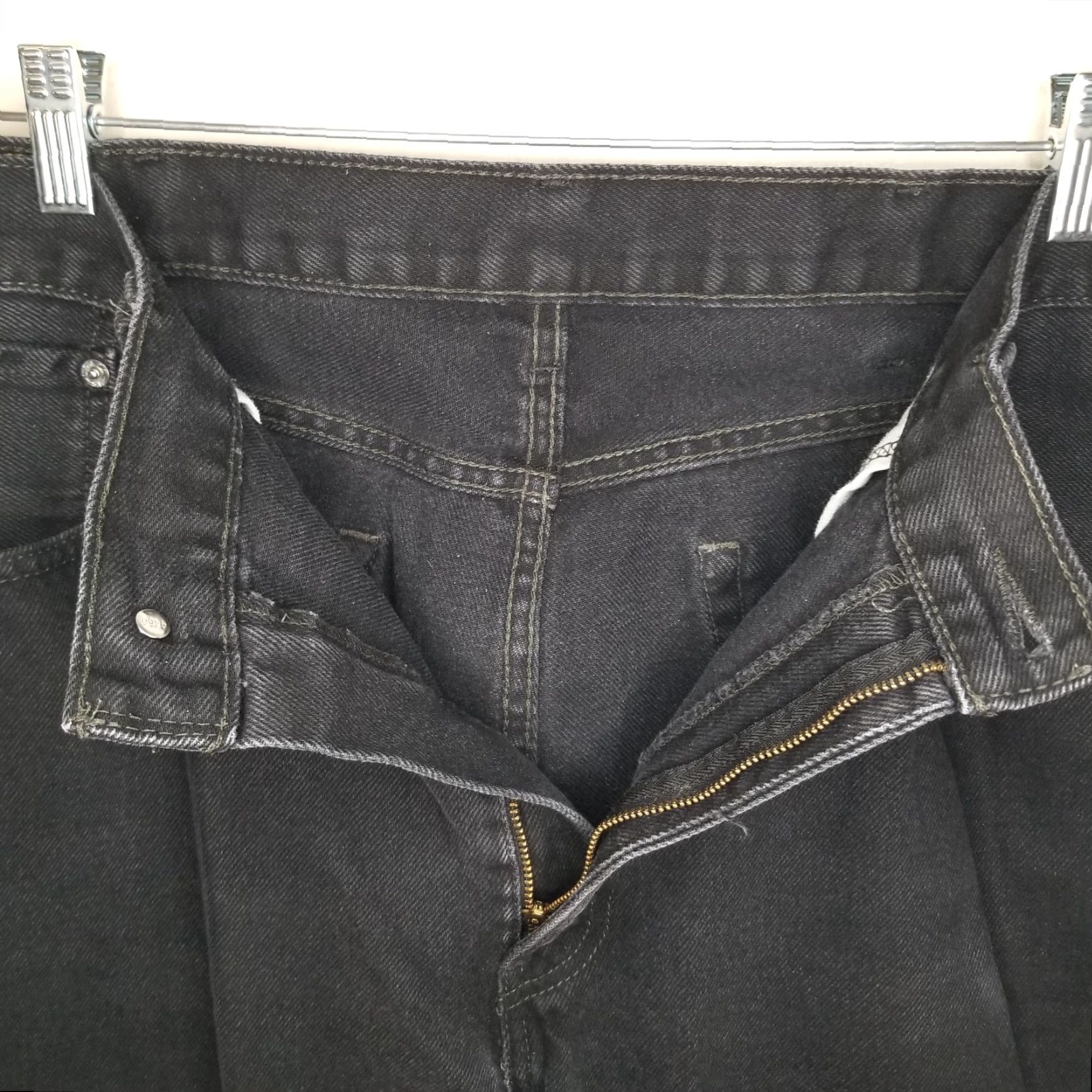 Levi's Levi's 505 Jeans Men 40x30 Black Straight Size US 40 / EU 56 - 3 Thumbnail