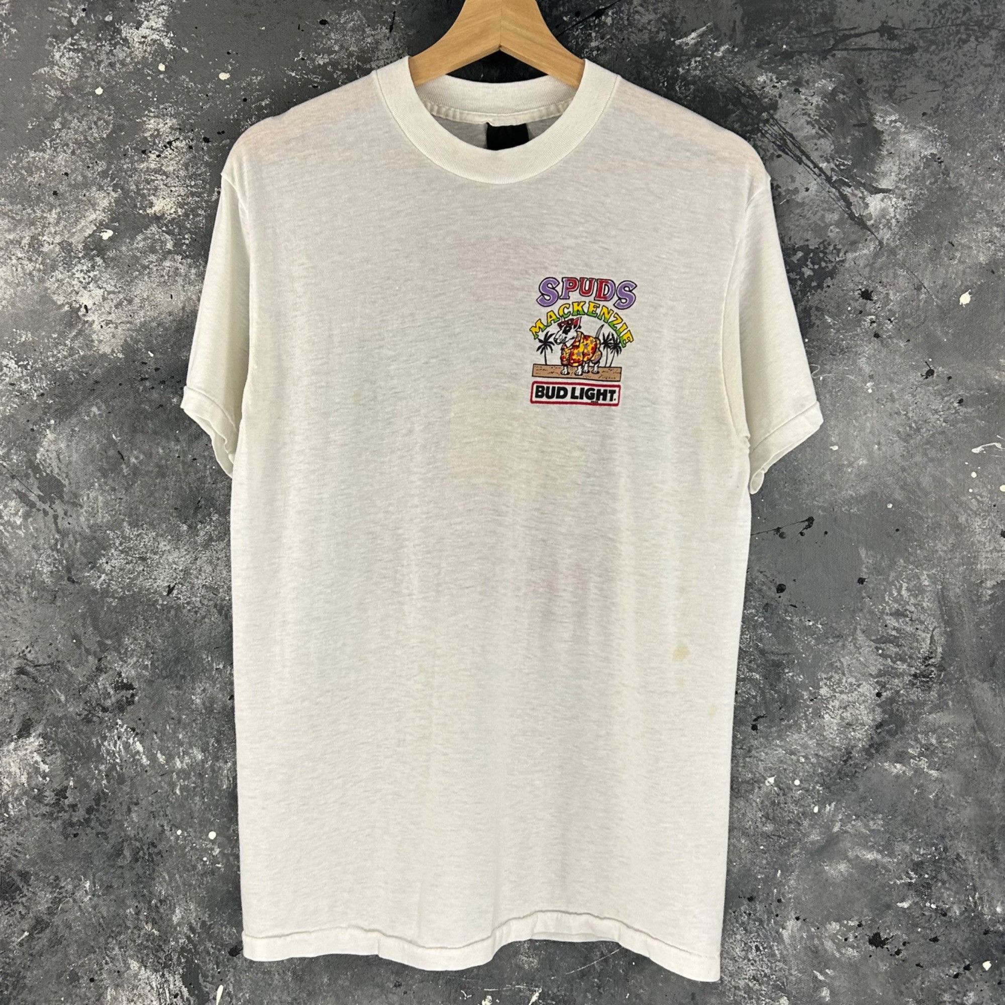 Vintage Vintage 80’s Bud Light Spud shirt Size US S / EU 44-46 / 1 - 2 Thumbnail