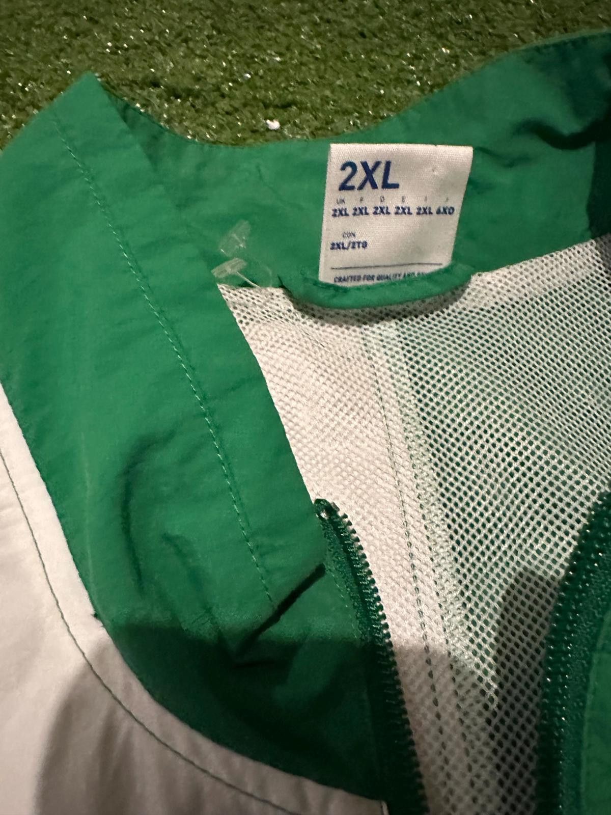 Reebok Vintage Reebok Classic Men's Green Windbreaker Jacket Size US M / EU 48-50 / 2 - 4 Thumbnail