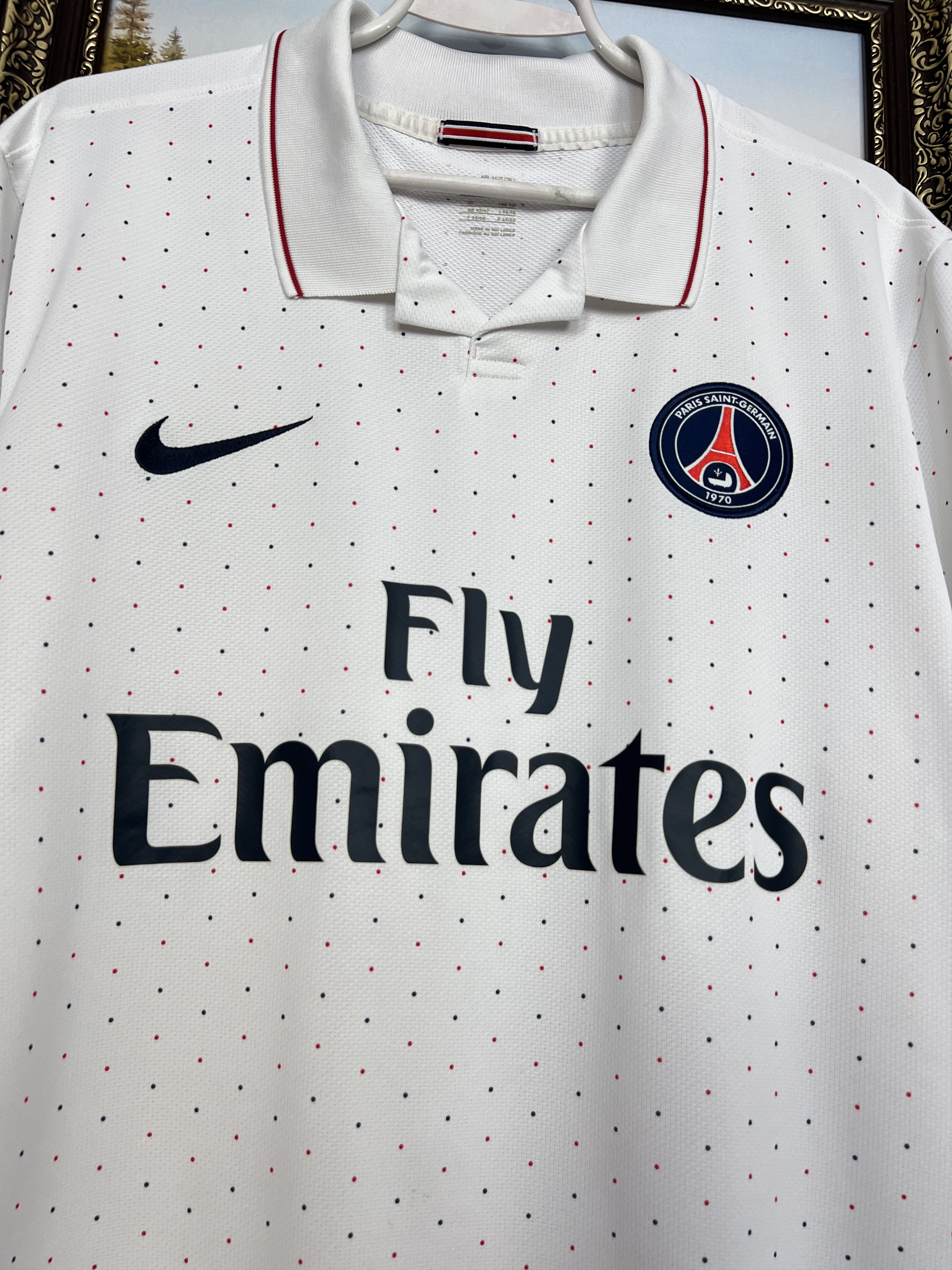 Nike Paris Saint-Germain PSG football shirt Soccer Jersey Trikot Size US XL / EU 56 / 4 - 3 Thumbnail