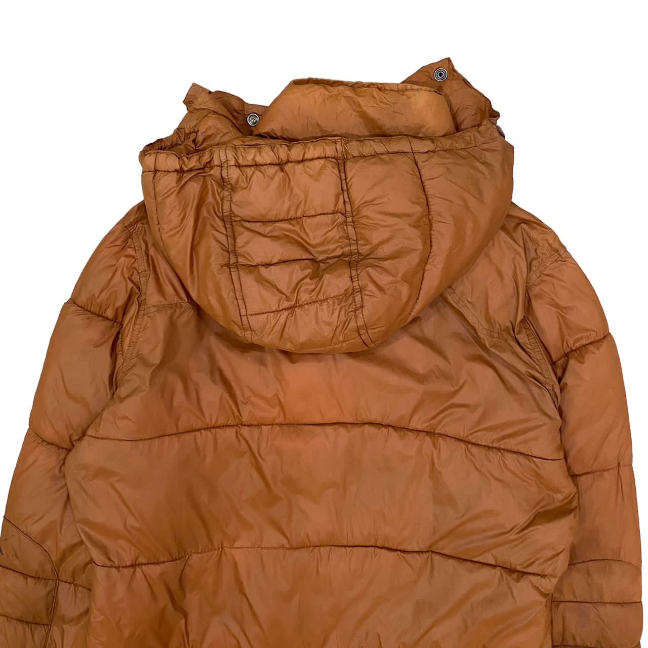 Diesel × Diesel Black Gold Vintage Diesel Hoodie Down Jacket Size XL / US 12-14 / IT 48-50 - 9 Thumbnail