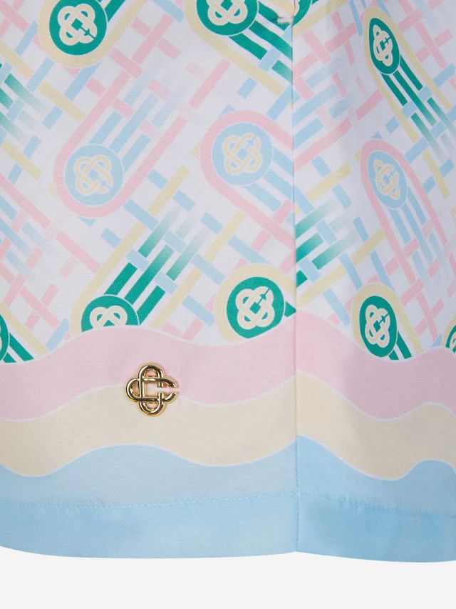 Casablanca o1mle0326 Printed Swimshorts Ping Pong Monogram Size US 38 / EU 54 - 5 Thumbnail
