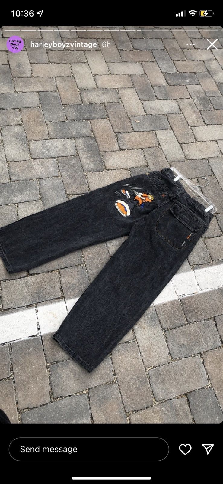 JNCO Vintage Jnco Paco Pitbull Baggy Jeans Size US 31 - 3 Thumbnail