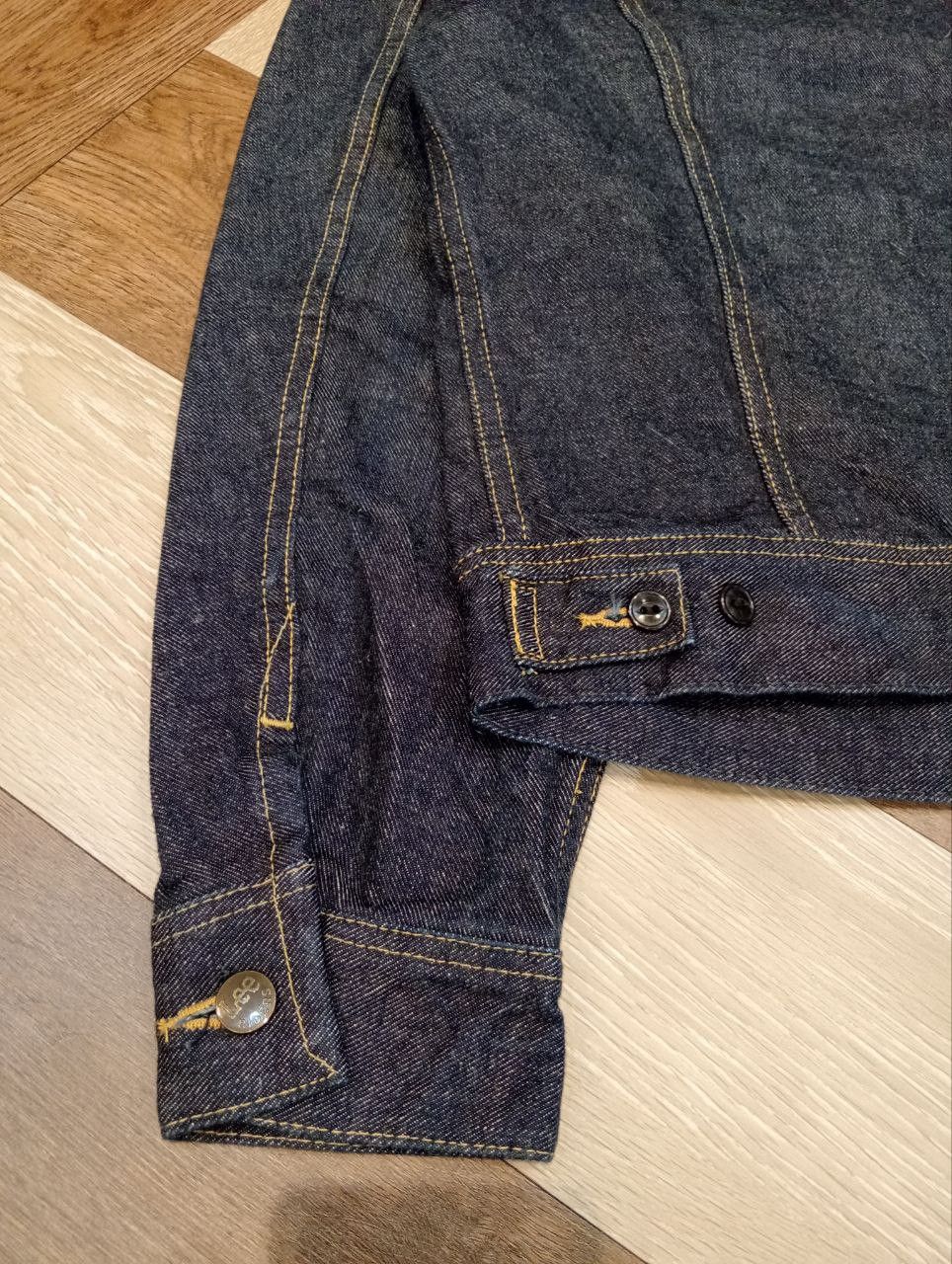 LEE RIDERS UNION MADE SANFORIZED BLUE DENIM JACKET - SIZE 40