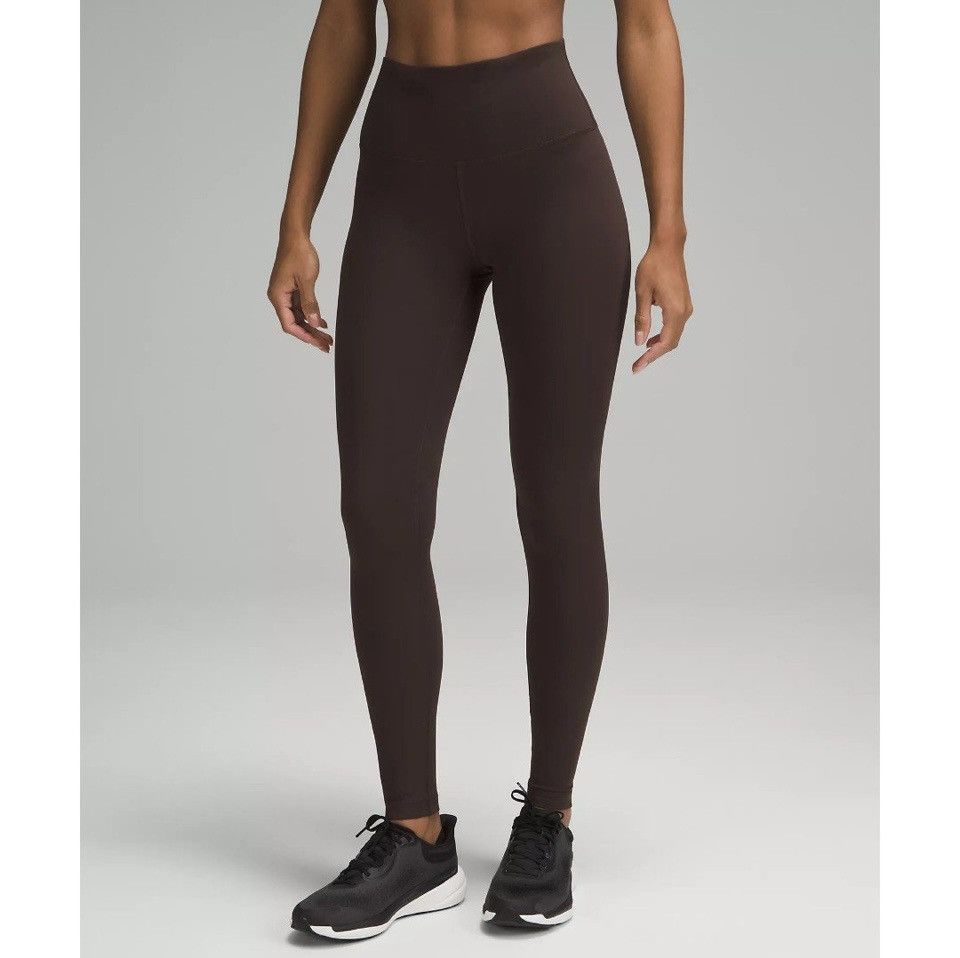 Lululemon Lululemon Wunder Train High-Rise Tight 28" size 4 Espresso Size 27" / US 4 / IT 40 - 1 Thumbnail