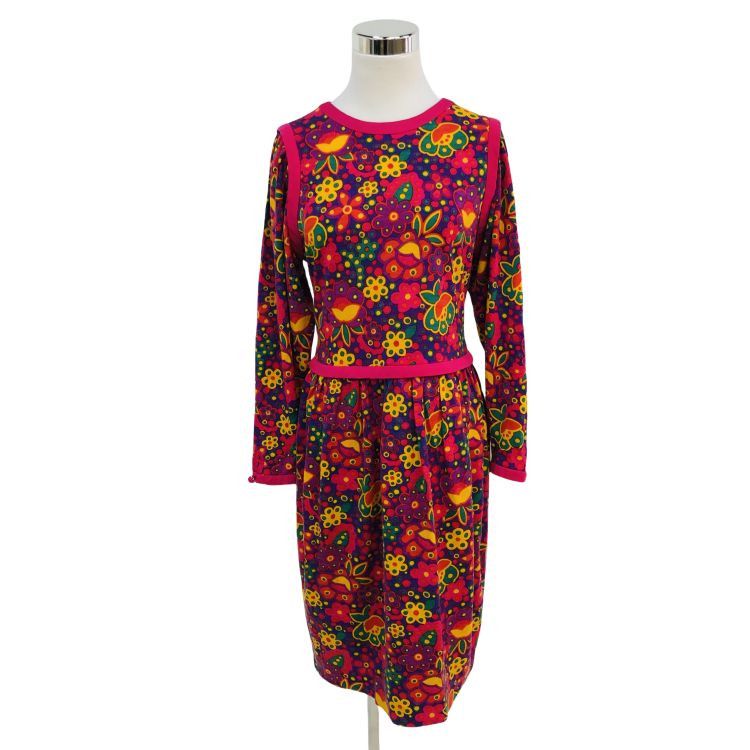 Yves Saint Laurent Yves Saint Laurent Floral Print Midi Dress M Size M / US 6-8 / IT 42-44 - 1 Thumbnail
