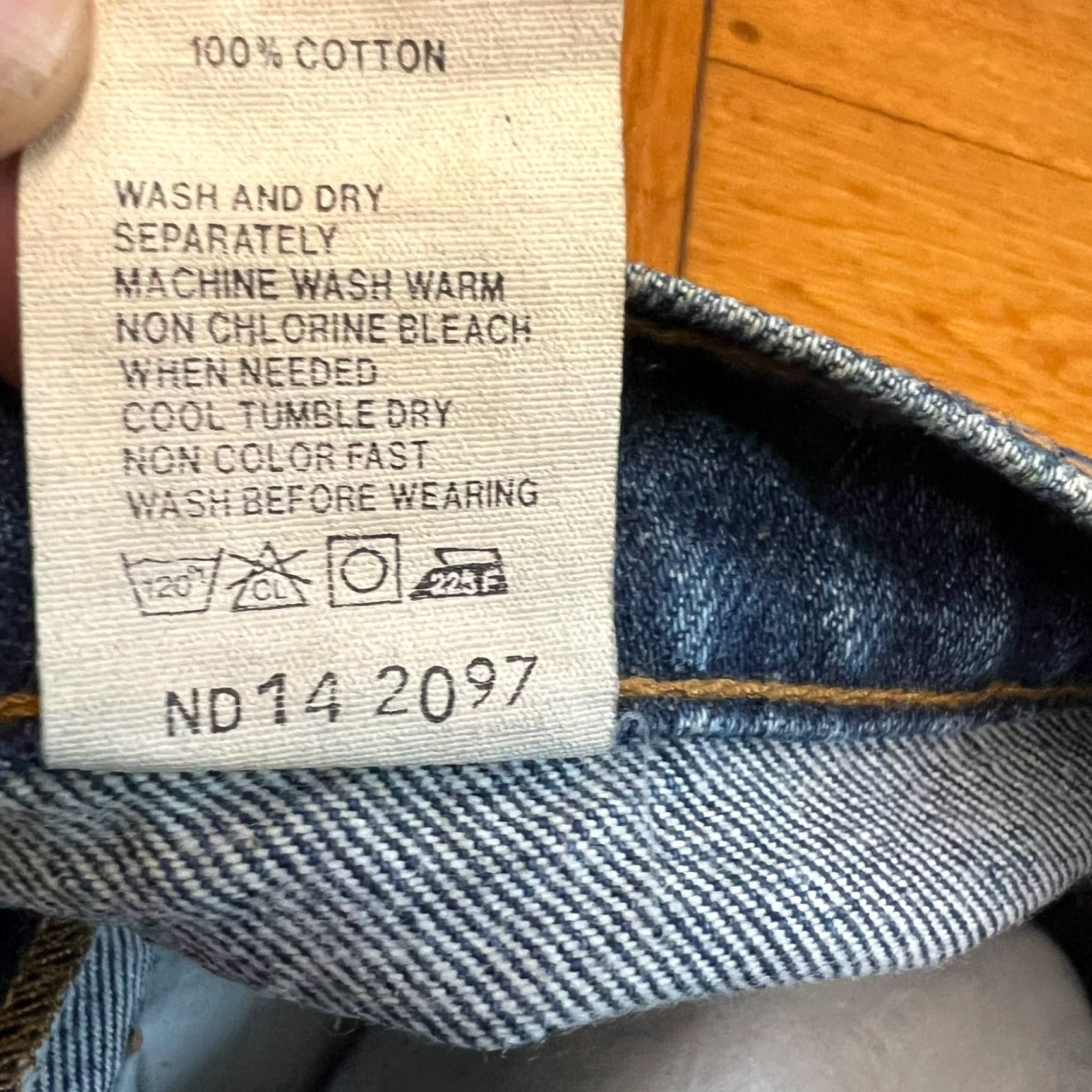 Jordache Jordache Classic Fit Blue Denim Shorts Mens Size 32 X11 Casual Chino 90s Cowboy Size US 32 / EU 48 - 6 Thumbnail