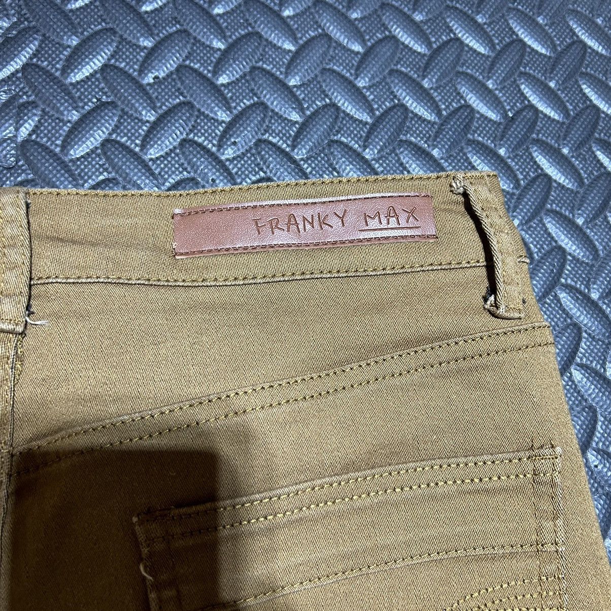 Designer × Franky Max × Vintage Franky Max Jeans Skinny Mens 30x30 Denim Y2K Khaki Vintage Size US 30 / EU 46 - 11 Thumbnail