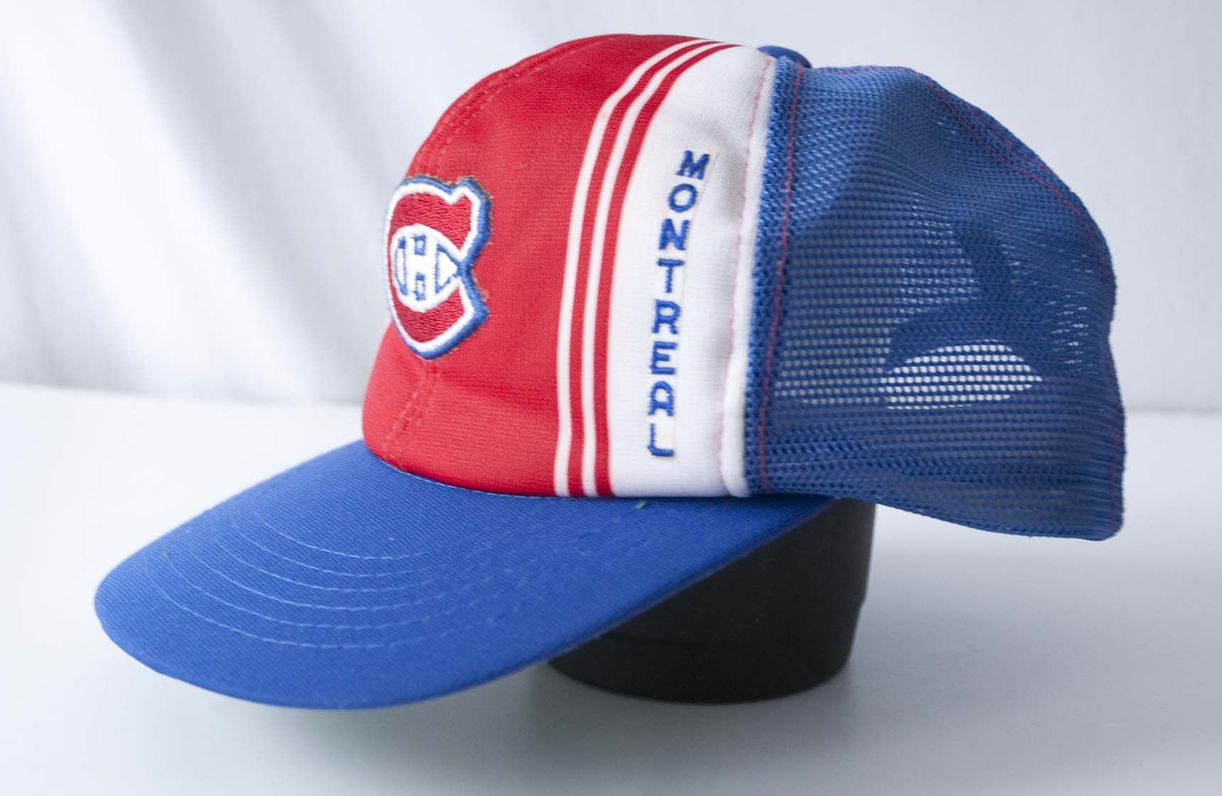 NHL Montreal Canadiens Hat Cap Ted Fletcher Vintage Snapback Size ONE SIZE - 2 Thumbnail