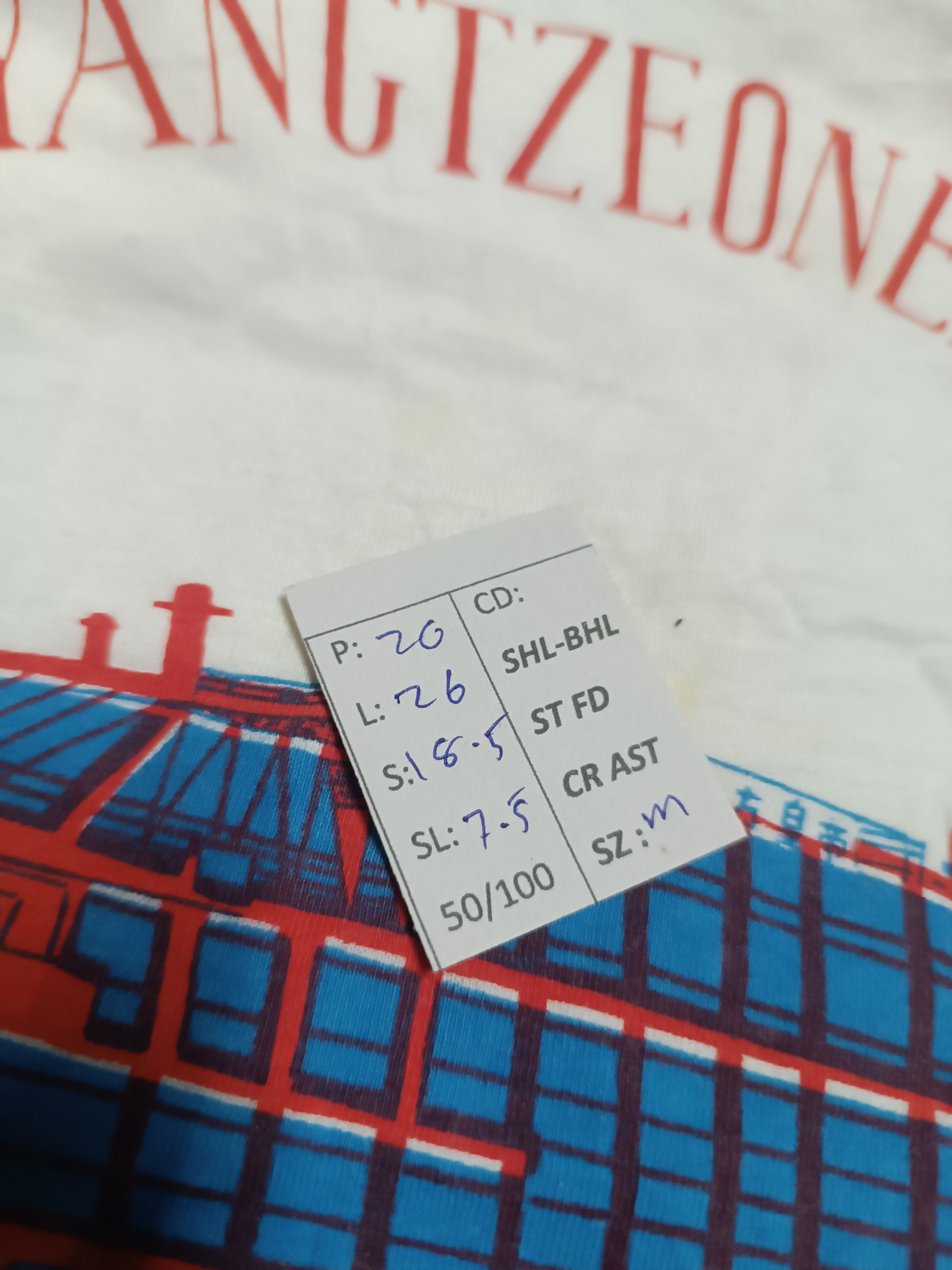 Vintage VINTAGE 90'S CRUISE YANGTZE ON EASTKING VERY RARE TEE Size US M / EU 48-50 / 2 - 16 Thumbnail