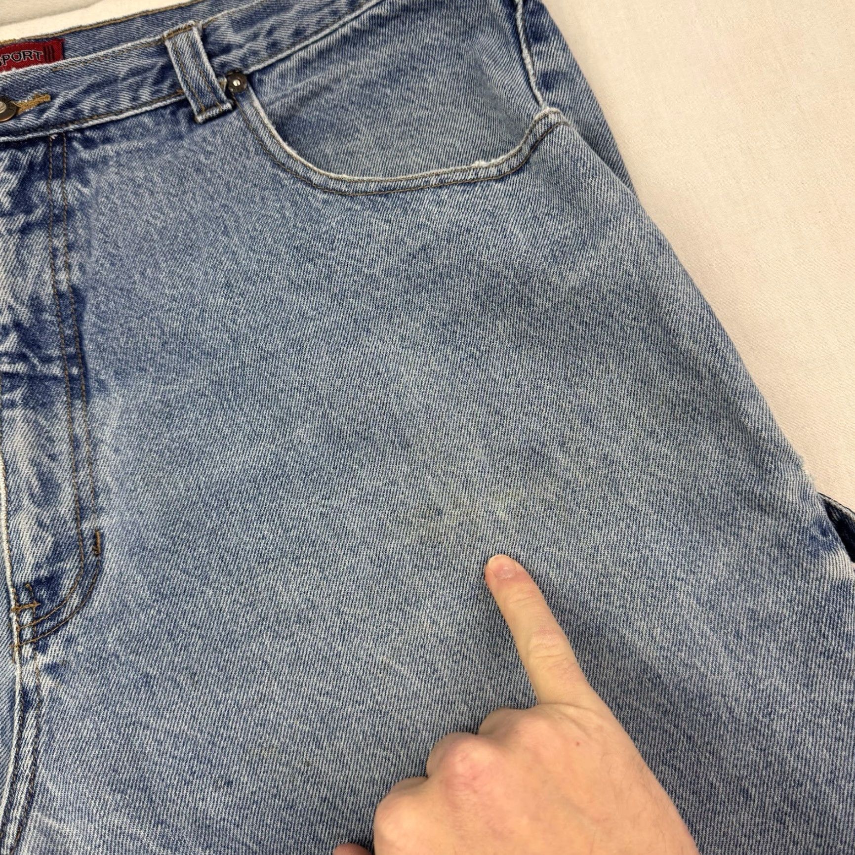 Vintage VINTAGE Paco Sport Jeans Adult 40x32 Carpenter Baggy Hip Hop Punk Y2K 90s Size US 40 / EU 56 - 3 Thumbnail