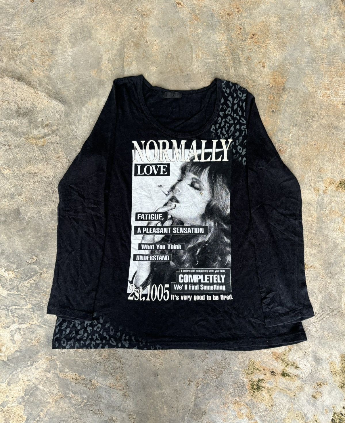 Hysteric Glamour × If Six Was Nine × Japanese Brand Y2k Spinkle Normally Ifsixwasnine Punk style Longsleeve Size US M / EU 48-50 / 2 - 1 Thumbnail
