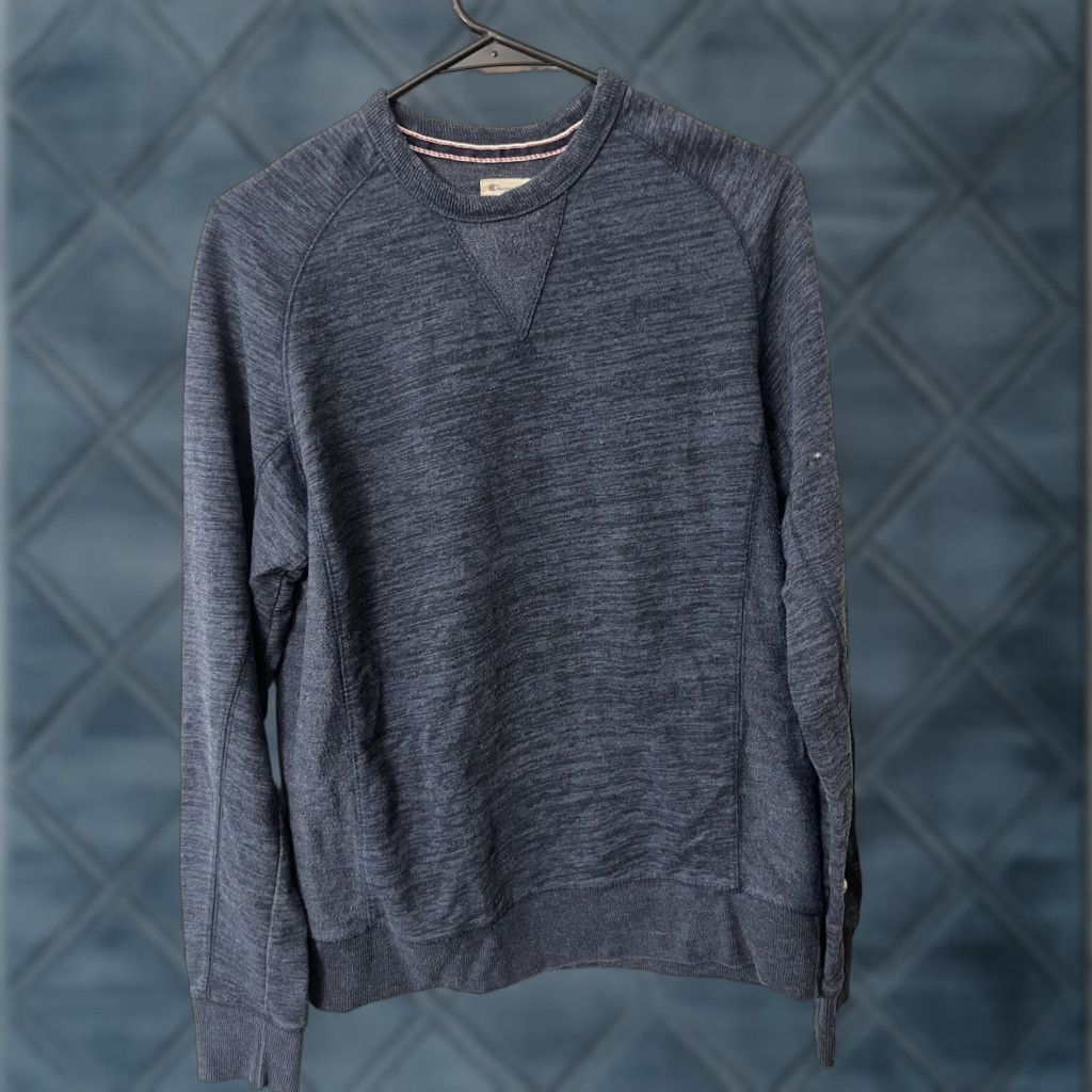 Champion Champion Sweatshirt Men Small Blue Solid Crewneck Adult Pullover Size US S / EU 44-46 / 1 - 1 Thumbnail
