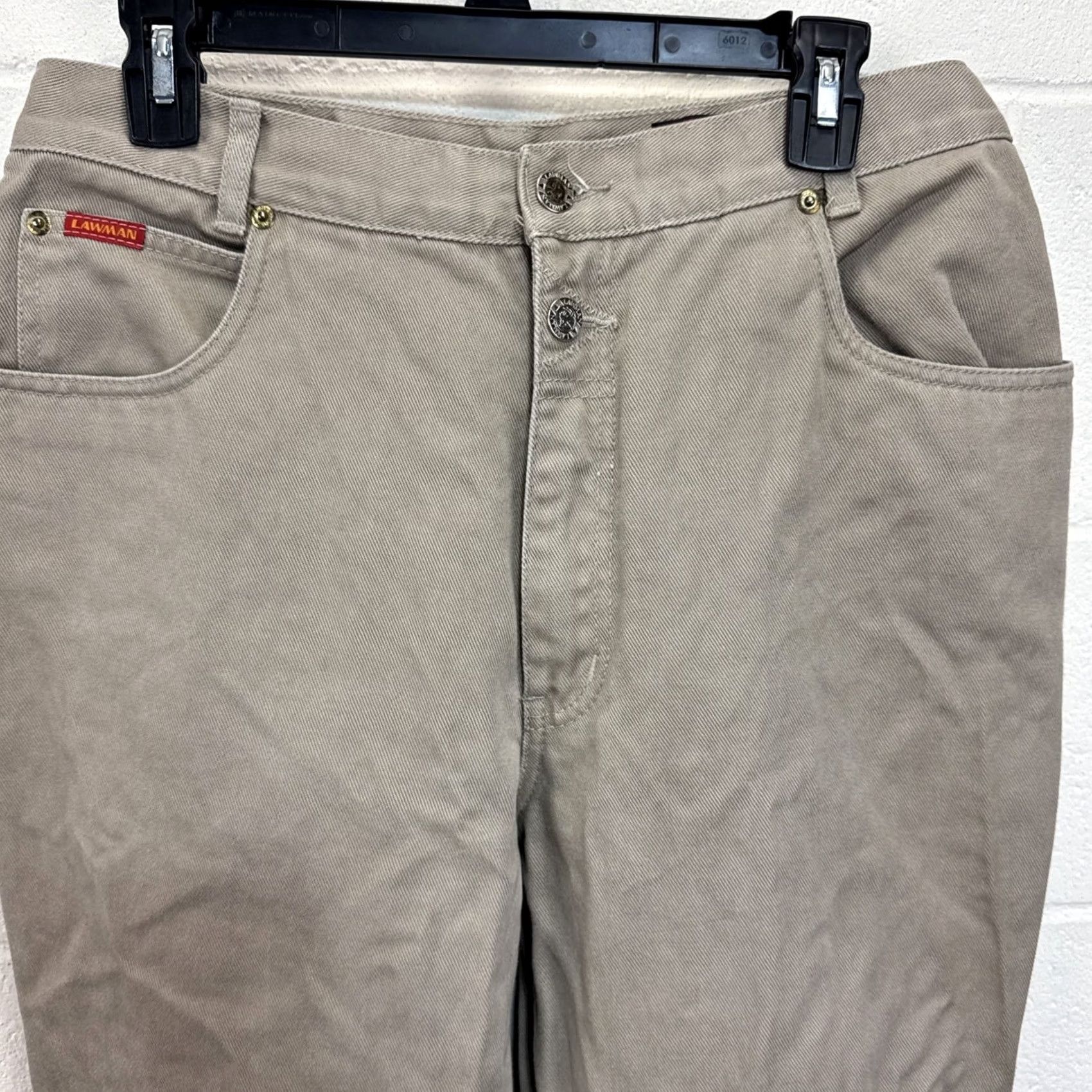 Denime VINTAGE Lawman Western Bootcut Jeans Womens Size 15 Beige Denim 32" Waist 35" Inseam Size 36" / US 14 / IT 50 - 4 Thumbnail