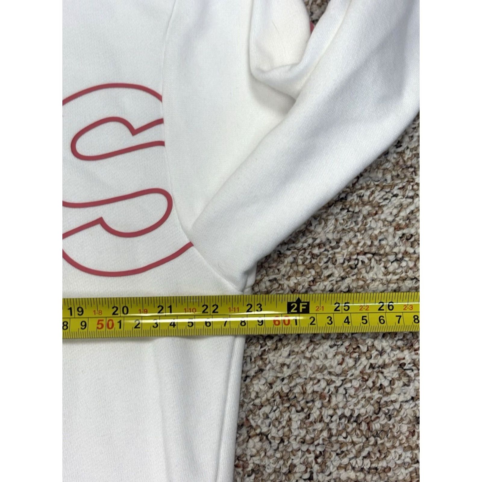 Adidas Adidas Sweatshirt Womens M White Big Logo Crewneck Pullover Athletic Shirt Style Regular Clothing Clothing Size M / US 6-8 / IT 42-44 - 8 Thumbnail