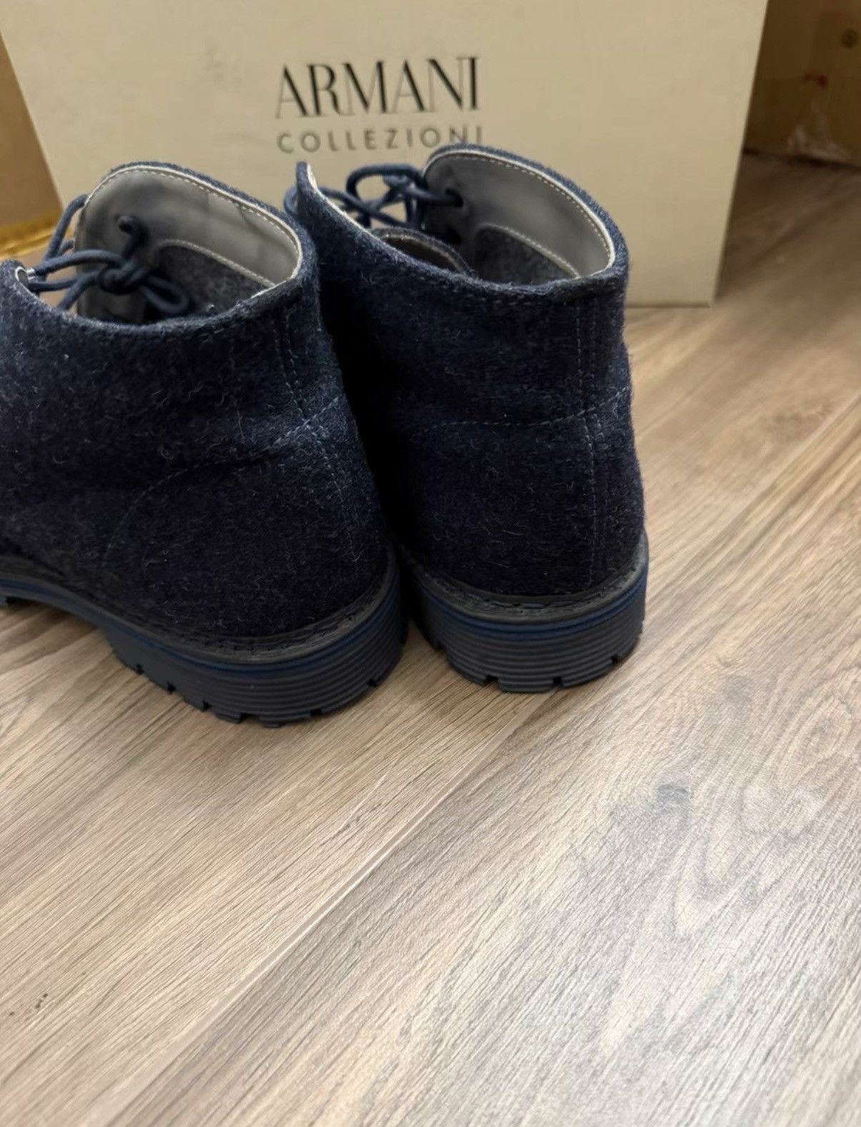 Armani Armani Collezioni Men's Shoes Size US 8 / EU 41 - 3 Thumbnail