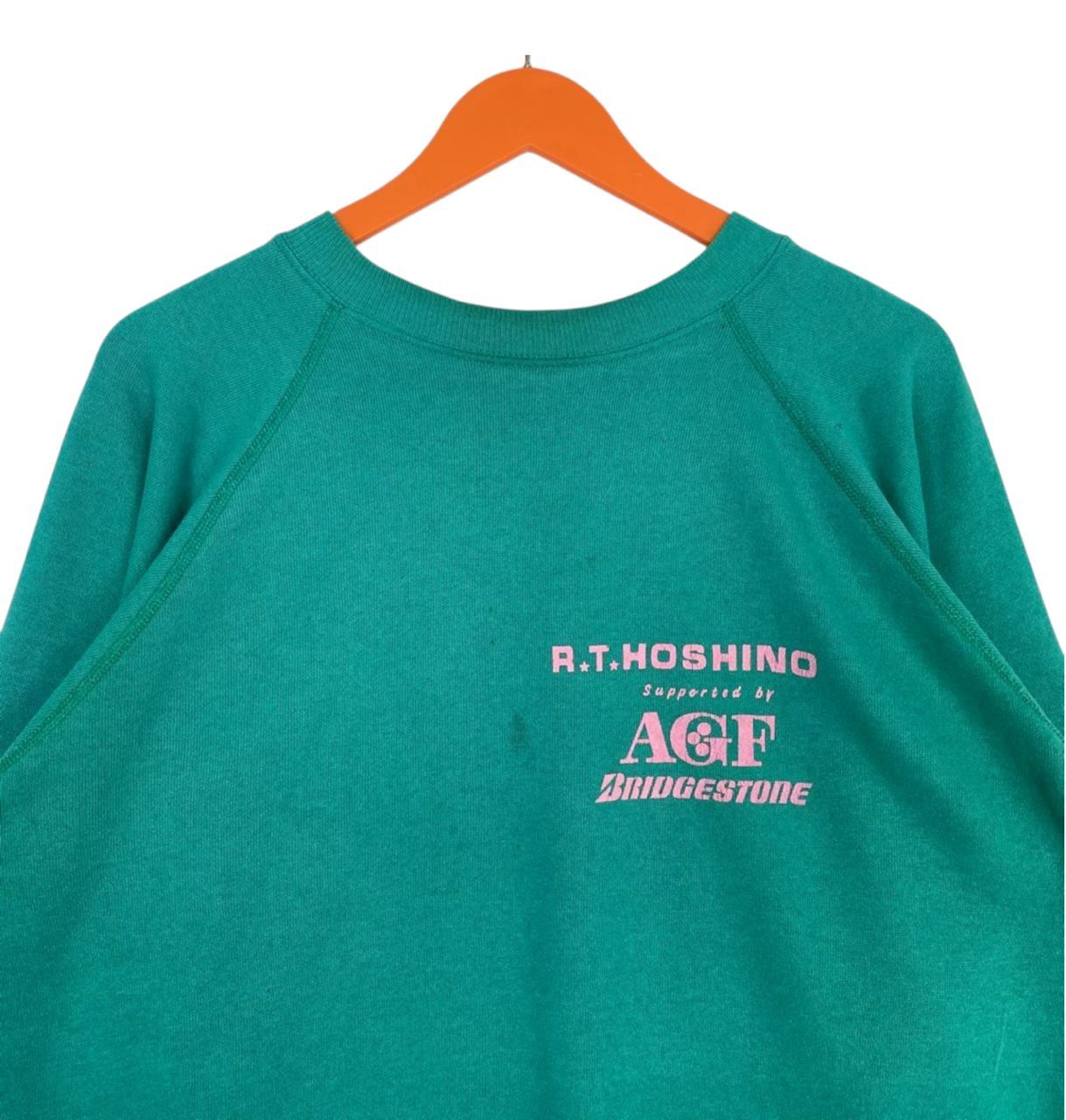 Vintage Vintage Hoshino Racing Team Bridgestone Printed Sweatshirt Size US L / EU 52-54 / 3 - 8 Thumbnail
