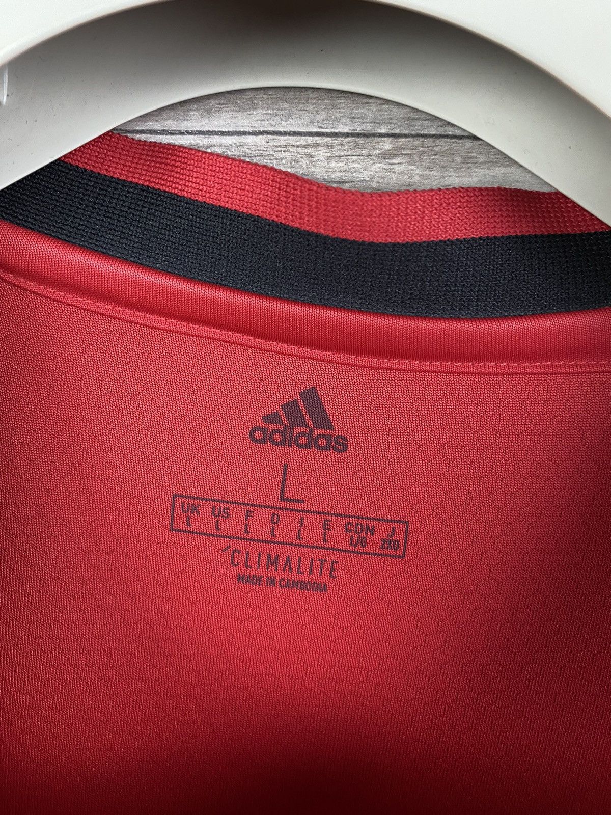 Adidas T-shirt Adidas Manchecter United Size L Size US L / EU 52-54 / 3 - 4 Thumbnail