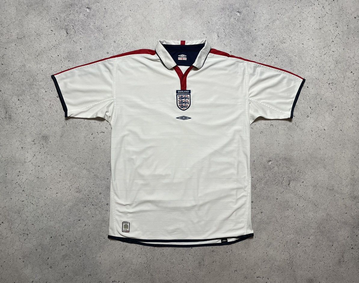 Umbro Vintage Umbro England National Team Reversible Soccer Shirt Size US XL / EU 56 / 4 - 3 Thumbnail
