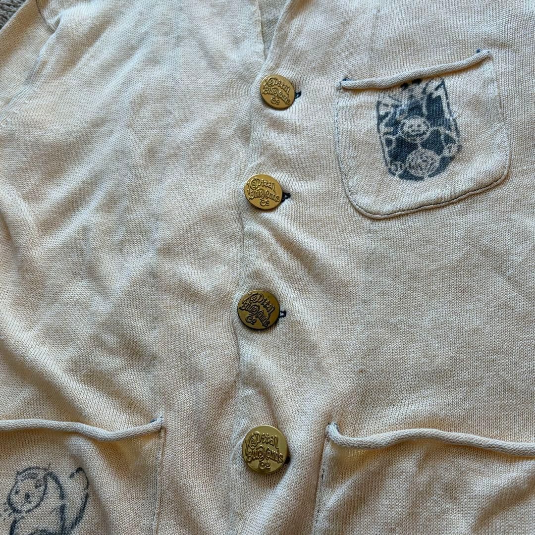 Kapital Kapital Linen Gold Button Cardigan Size US L / EU 52-54 / 3 - 3 Thumbnail