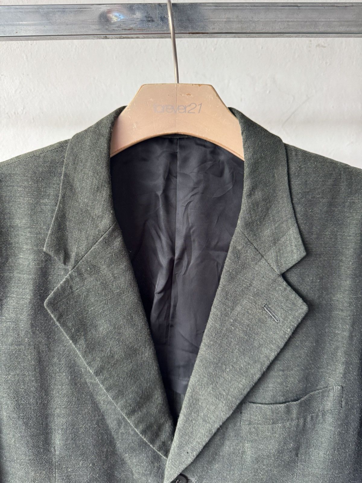 Issey Miyake Issey Miyake Design Studio Cupra Lining Wool Blazer Size US M / EU 48-50 / 2 - 6 Thumbnail