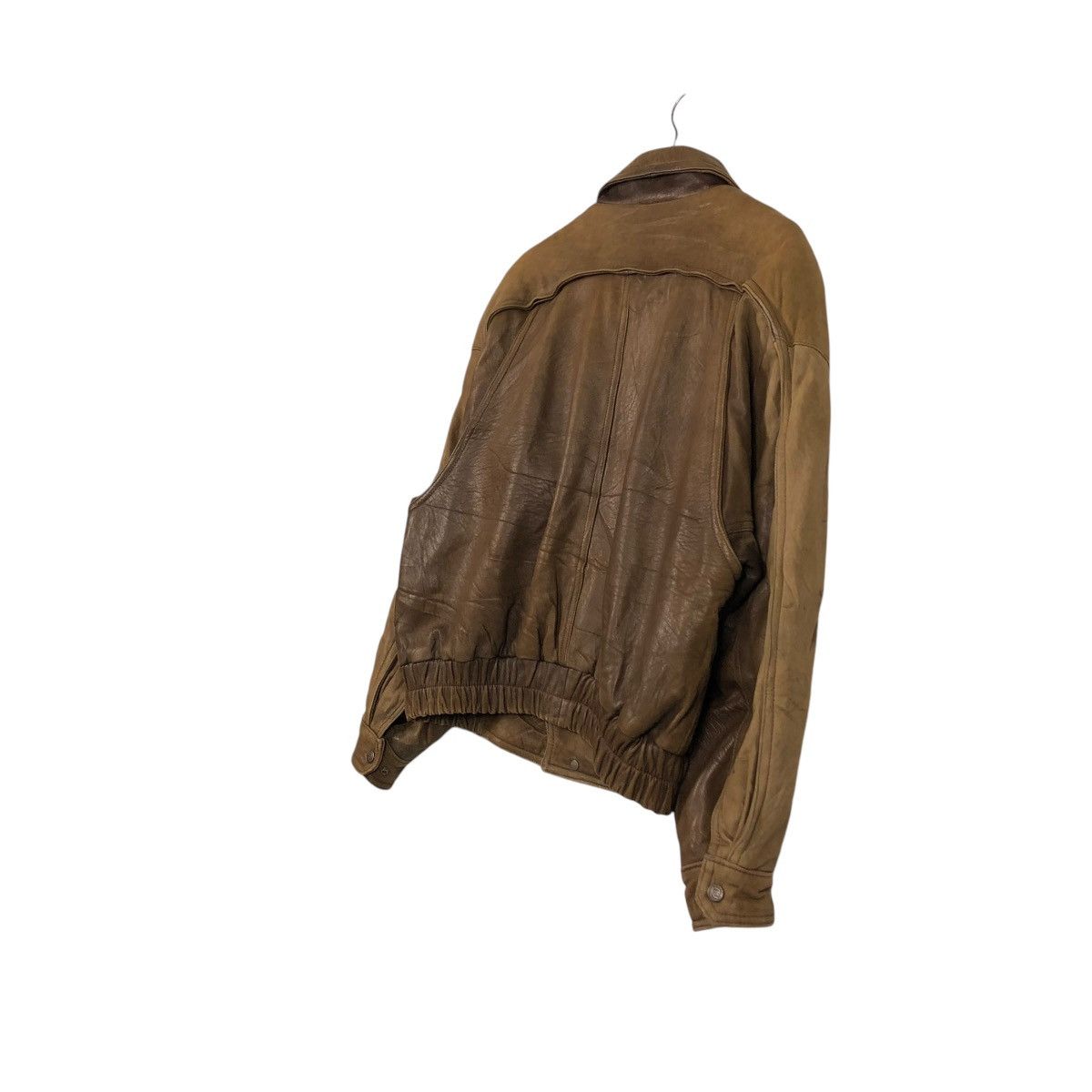 Robert Comstock VINTAGE BOMBER BIKER GENUINE LEATHER JACKET ROBERT COMSTOCK Size US L / EU 52-54 / 3 - 12 Thumbnail