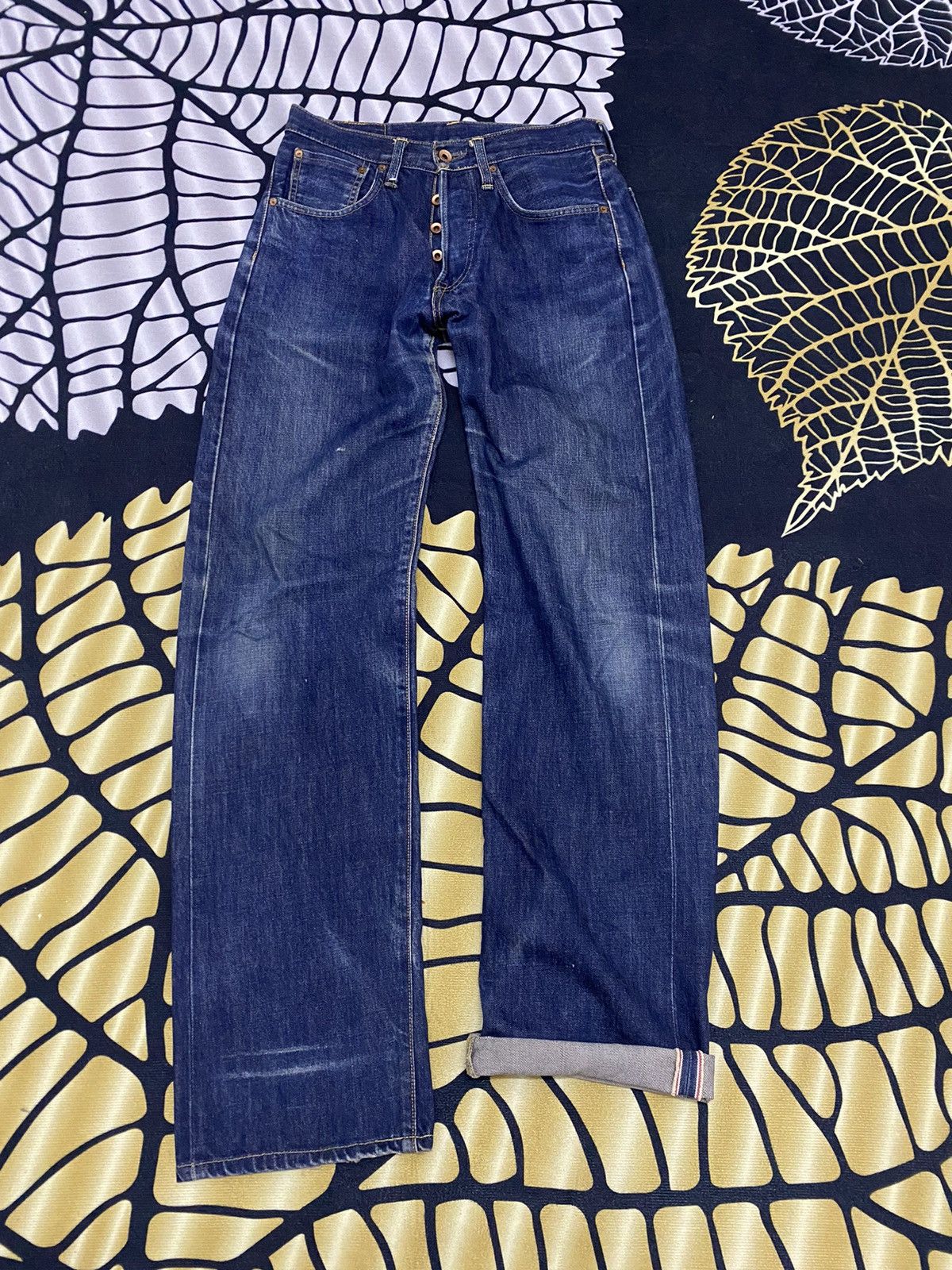 Edwin Edwin Selvedge Denim Jeans Distressed Size US 29 - 4 Thumbnail