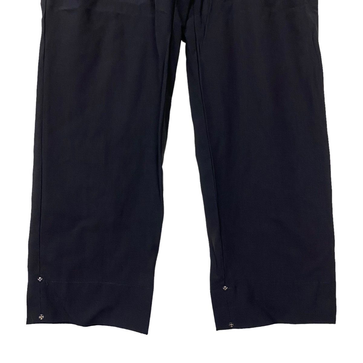 Canali Vintage Canali Italy Black Formal Wool Trousers Slack Pants Size US 35 - 3 Thumbnail