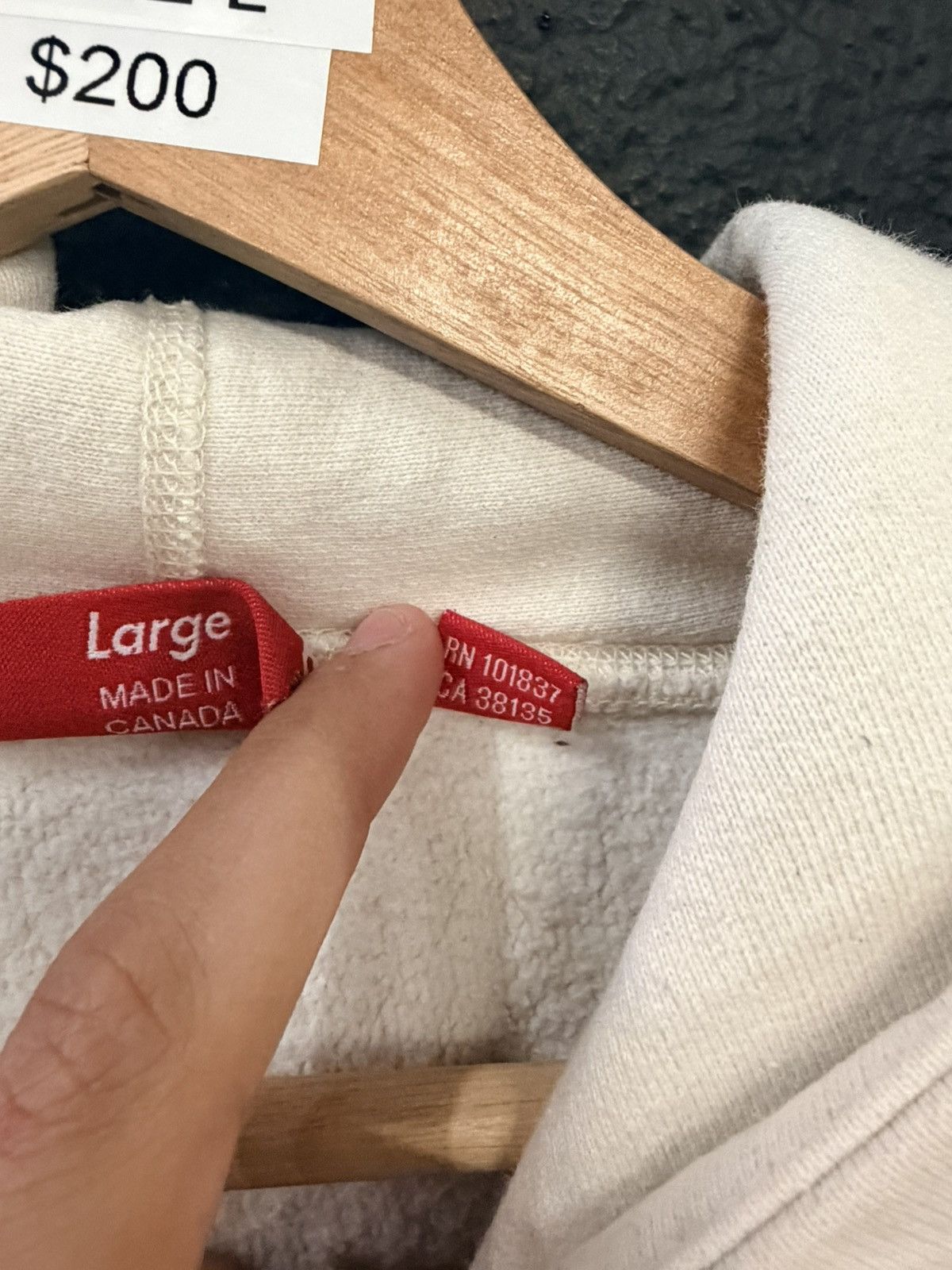 Supreme Supreme hoodie Size US L / EU 52-54 / 3 - 5 Thumbnail